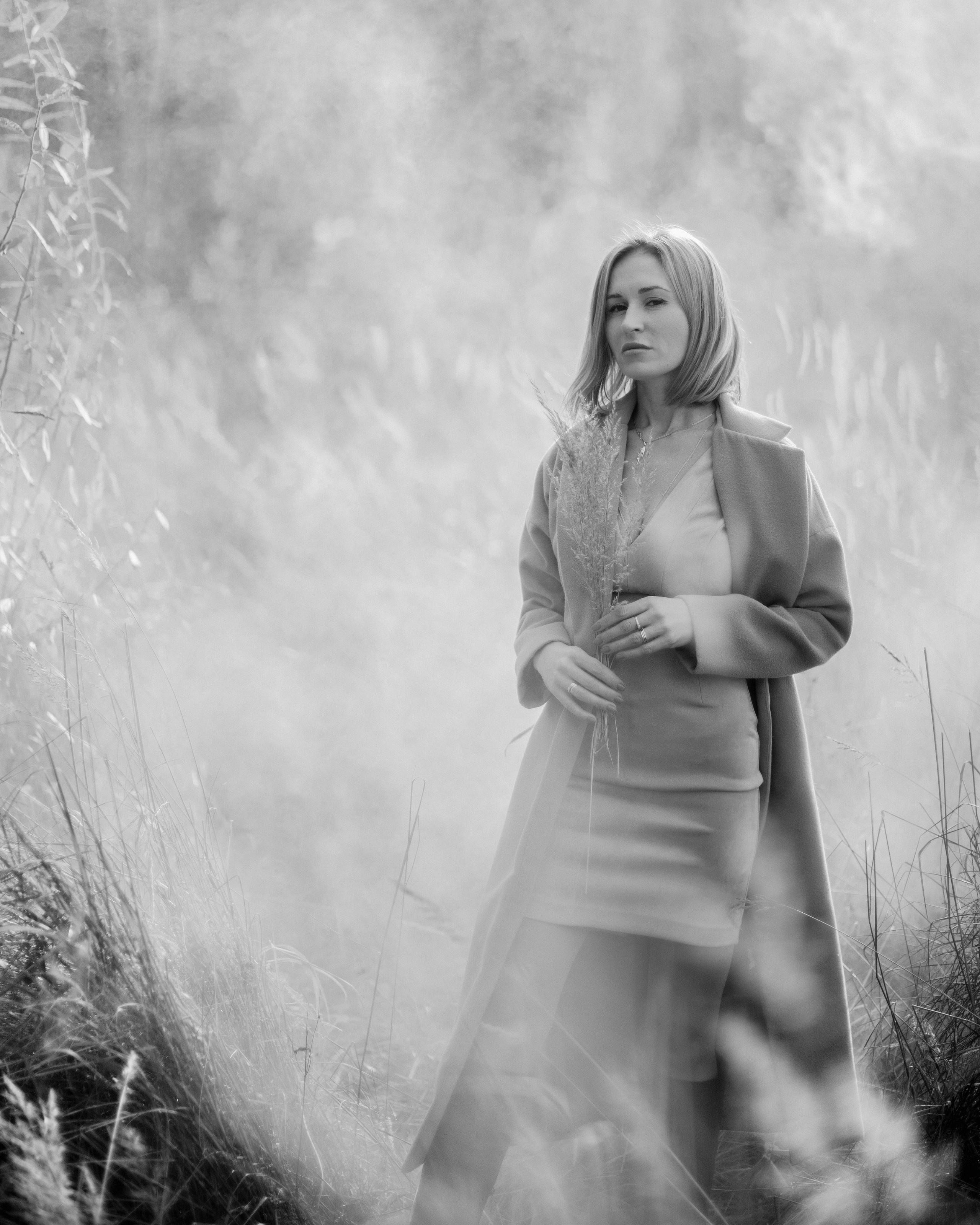 Улица & природа. Модель Москва каталожная и творческая съемка Anna Antlers