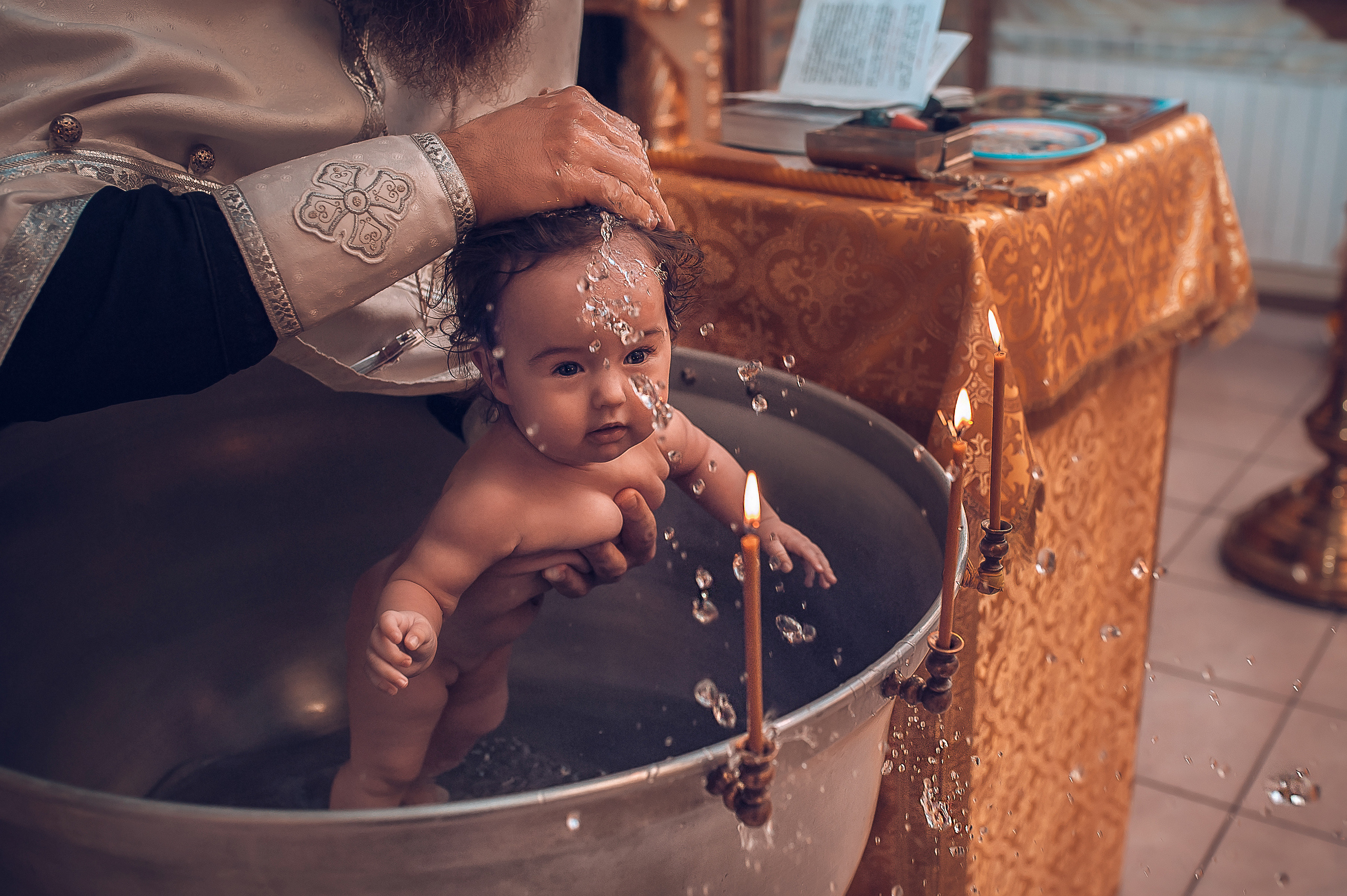 Таинство крещения. Фотограф на Крещение