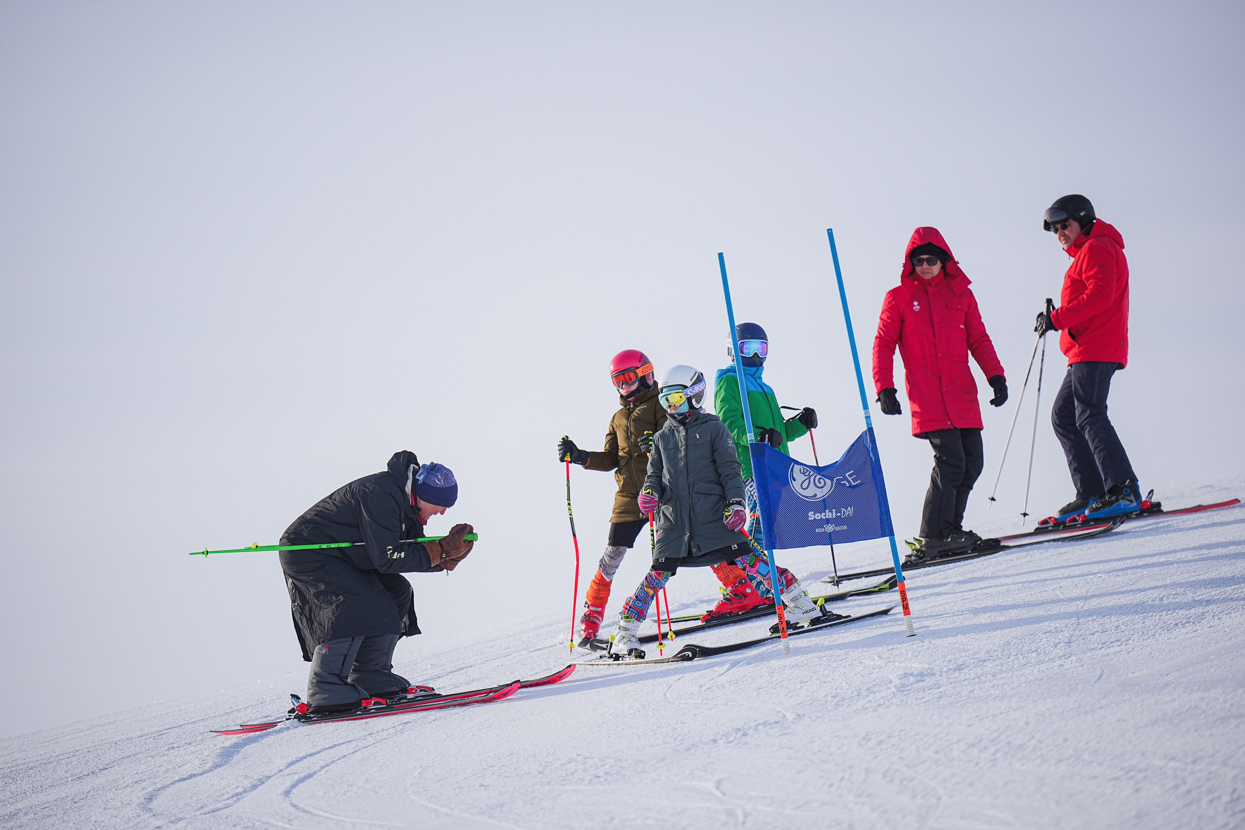 GS (Giant Slalom) - Слалом-гигант. Соревнования по горнолыжному спорту. Московская область, Шуколово