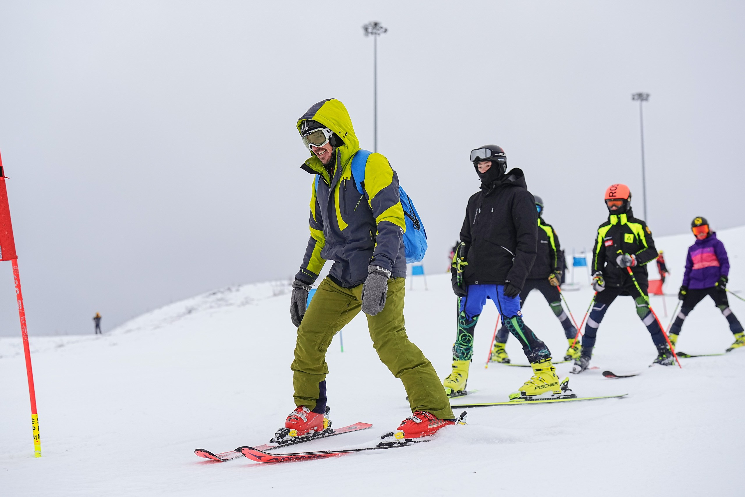 Горные лыжи. Первенство Центрального Федерального Округа. GS U16 Шуколово. Фотограф Студитский Евгений