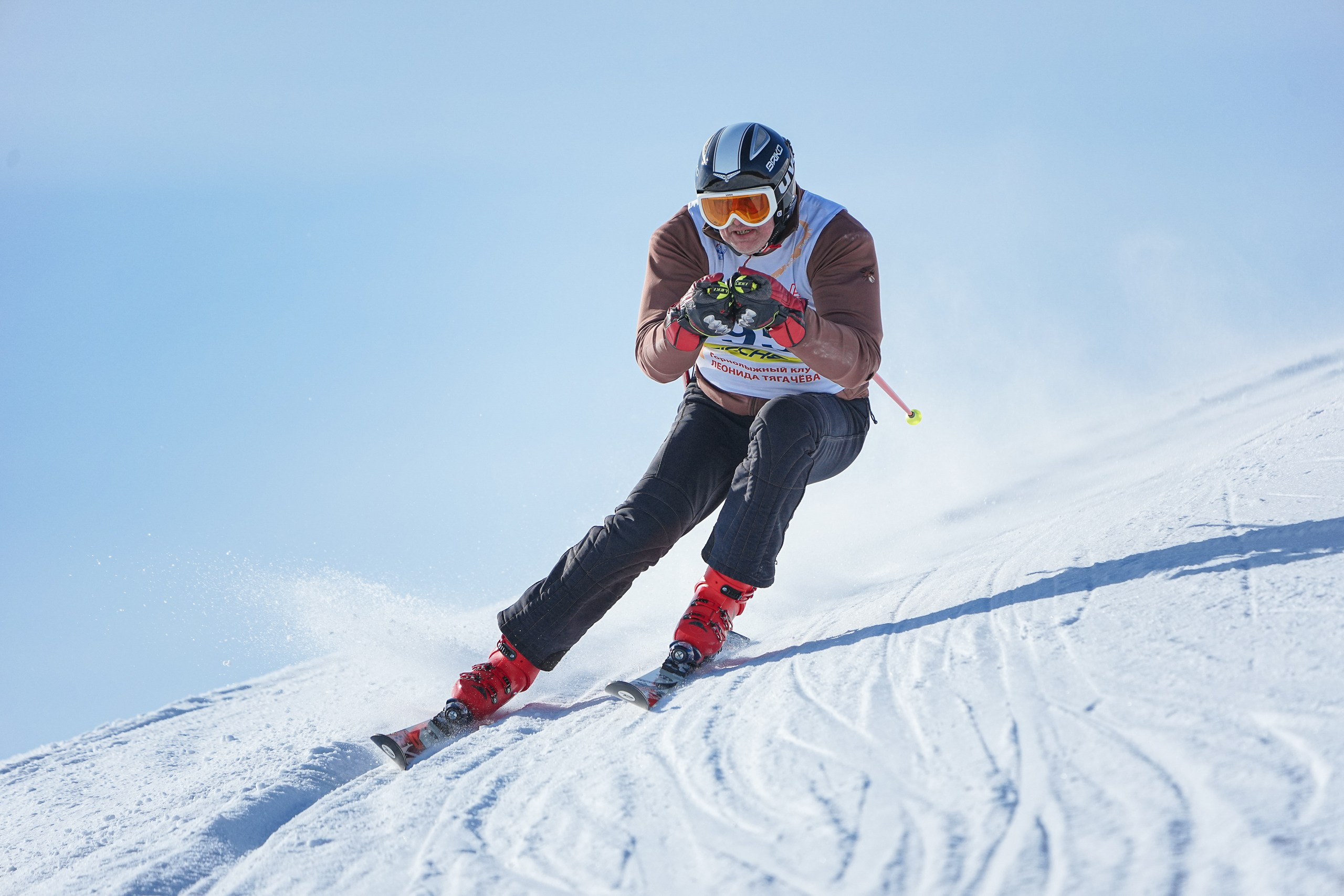 Соревнования «Приз горнолыжного клуба Леонида Тягачева», GS, 2024. Фотограф Студитский Евгений