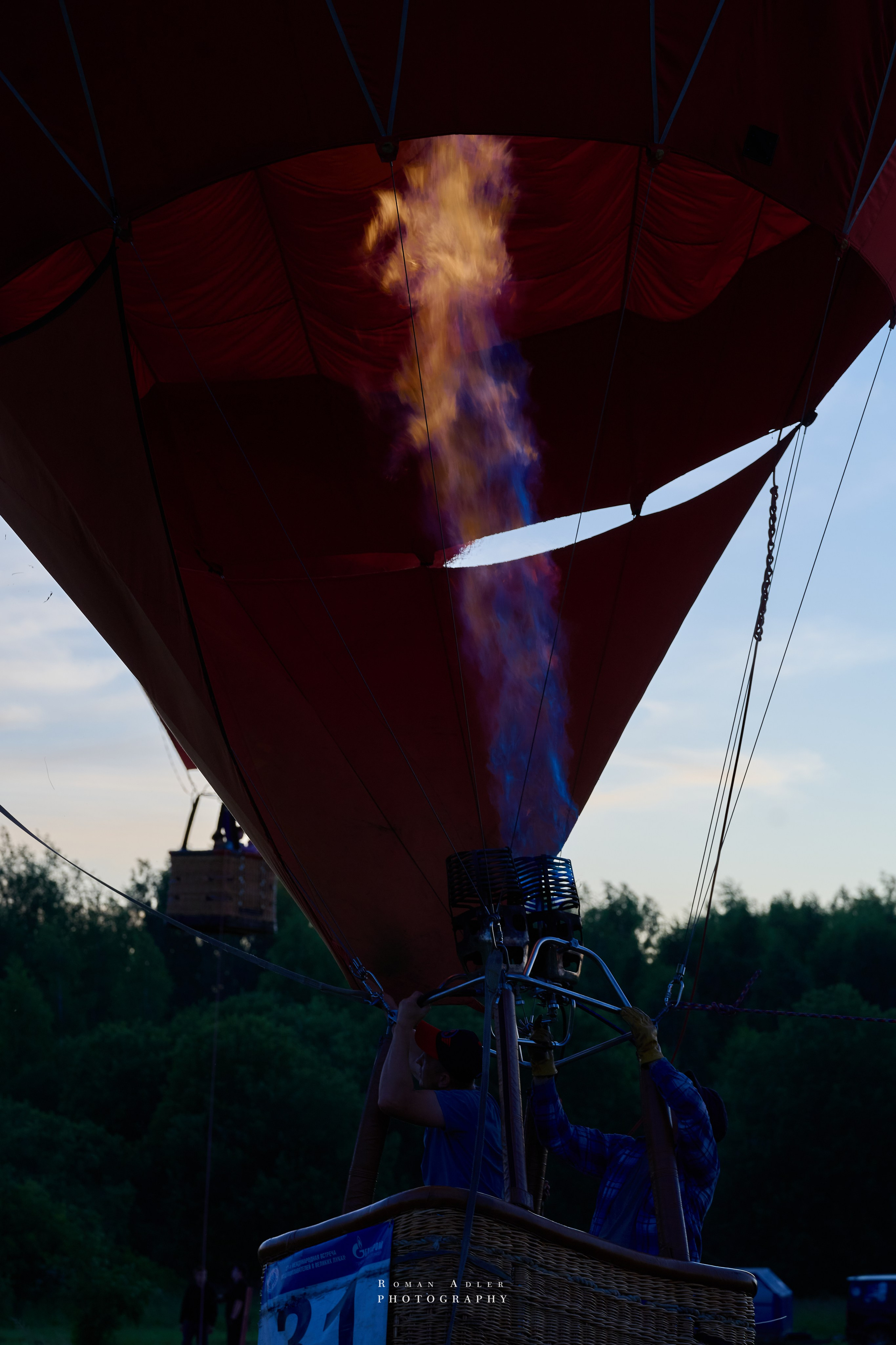 Фестиваль воздухоплавания «Золотое кольцо России». Фотограф Роман Адлер