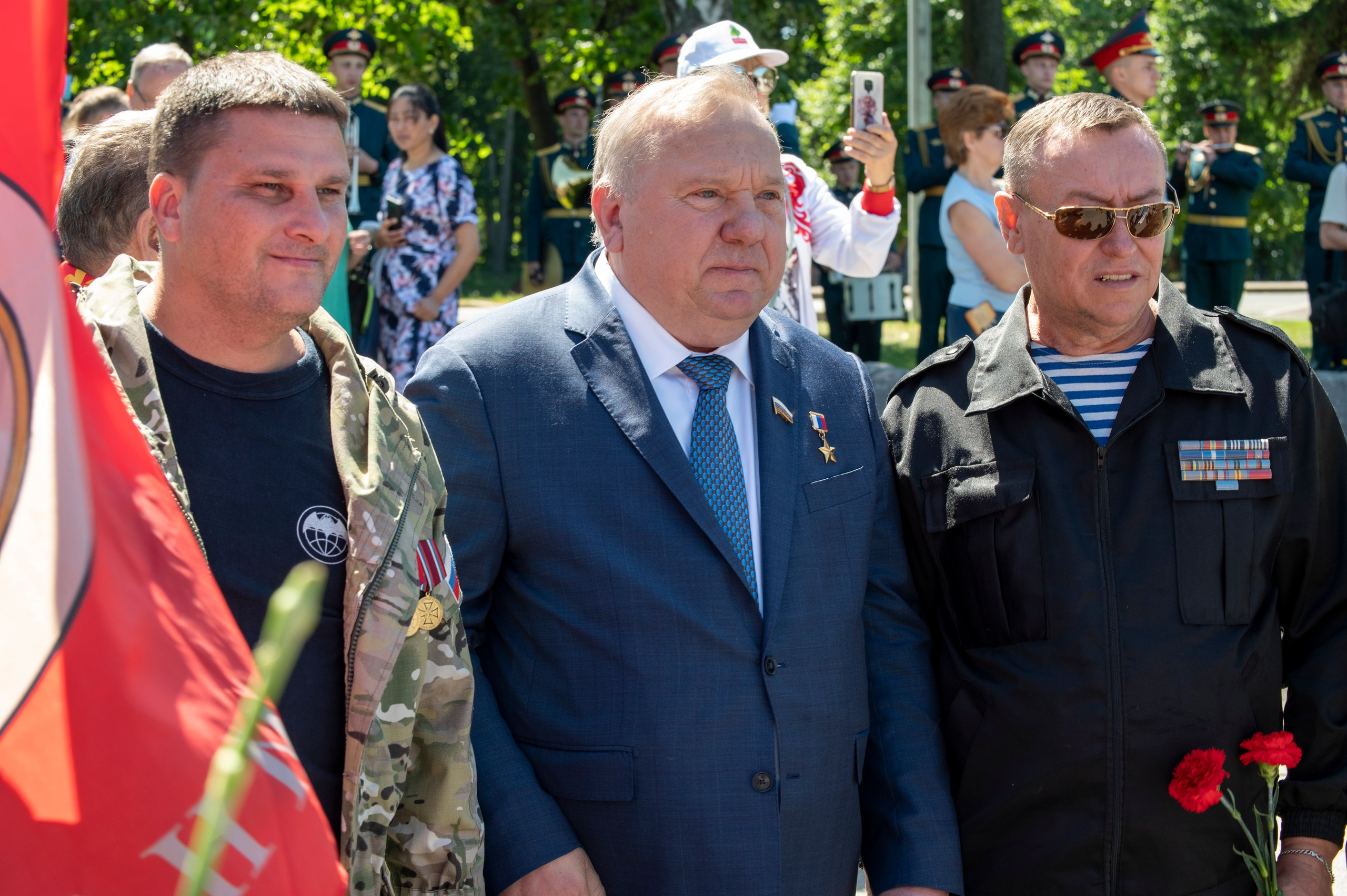 День ветеранов боевых действий 2022. Фотограф Роман Адлер