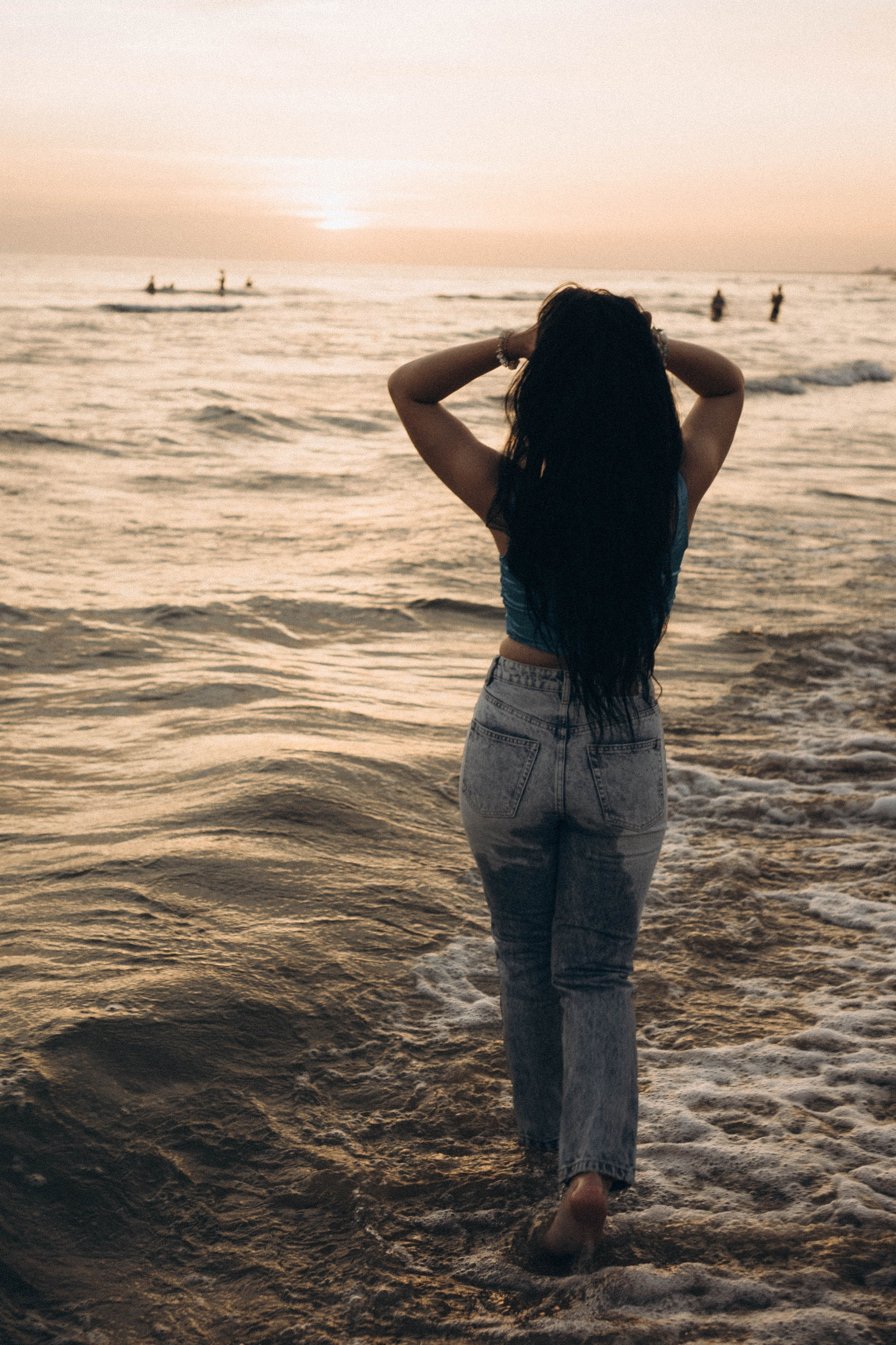 Июльский вечер на берегу черного моря. Профессиональный фотограф, Санкт-Петербург — Виктория Богомолова