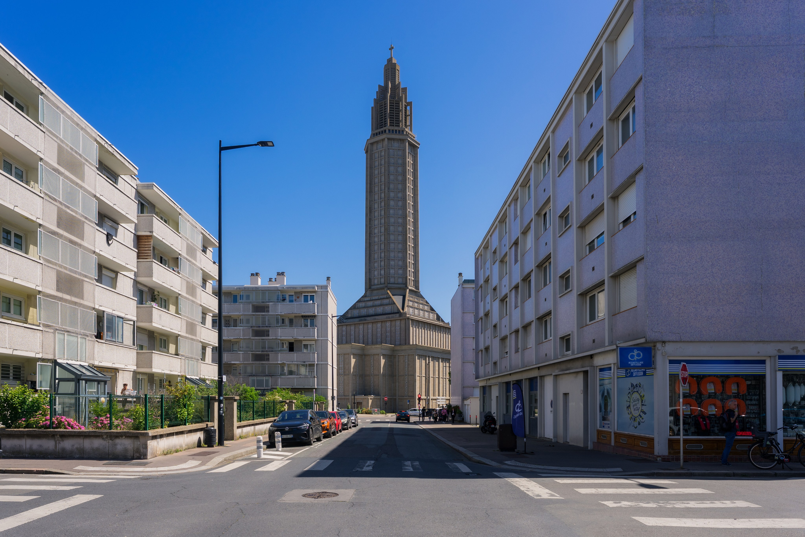 L’église Saint-Joseph du Havre | Le Havre, France. Архитектурный фотограф Кирилл Цыбенко. Работаю в Москве и по всей России