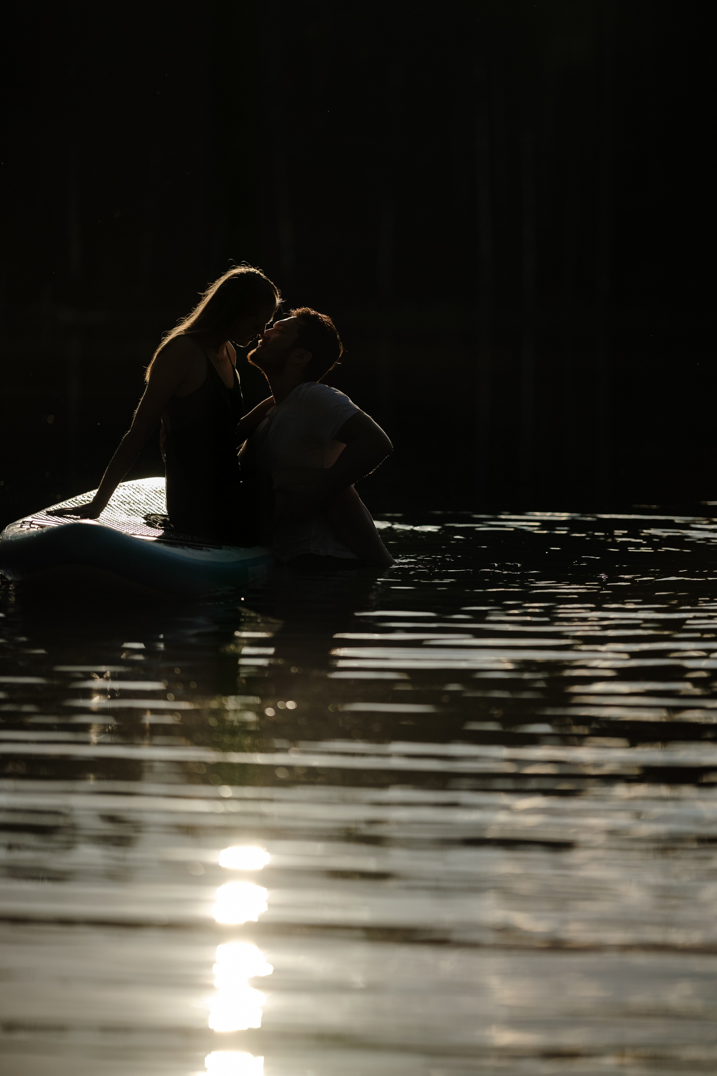 Петя и Лина, на сапах. Интерьерный фотограф и видеограф в Санкт-Петербурге Вадим Балбашевский
