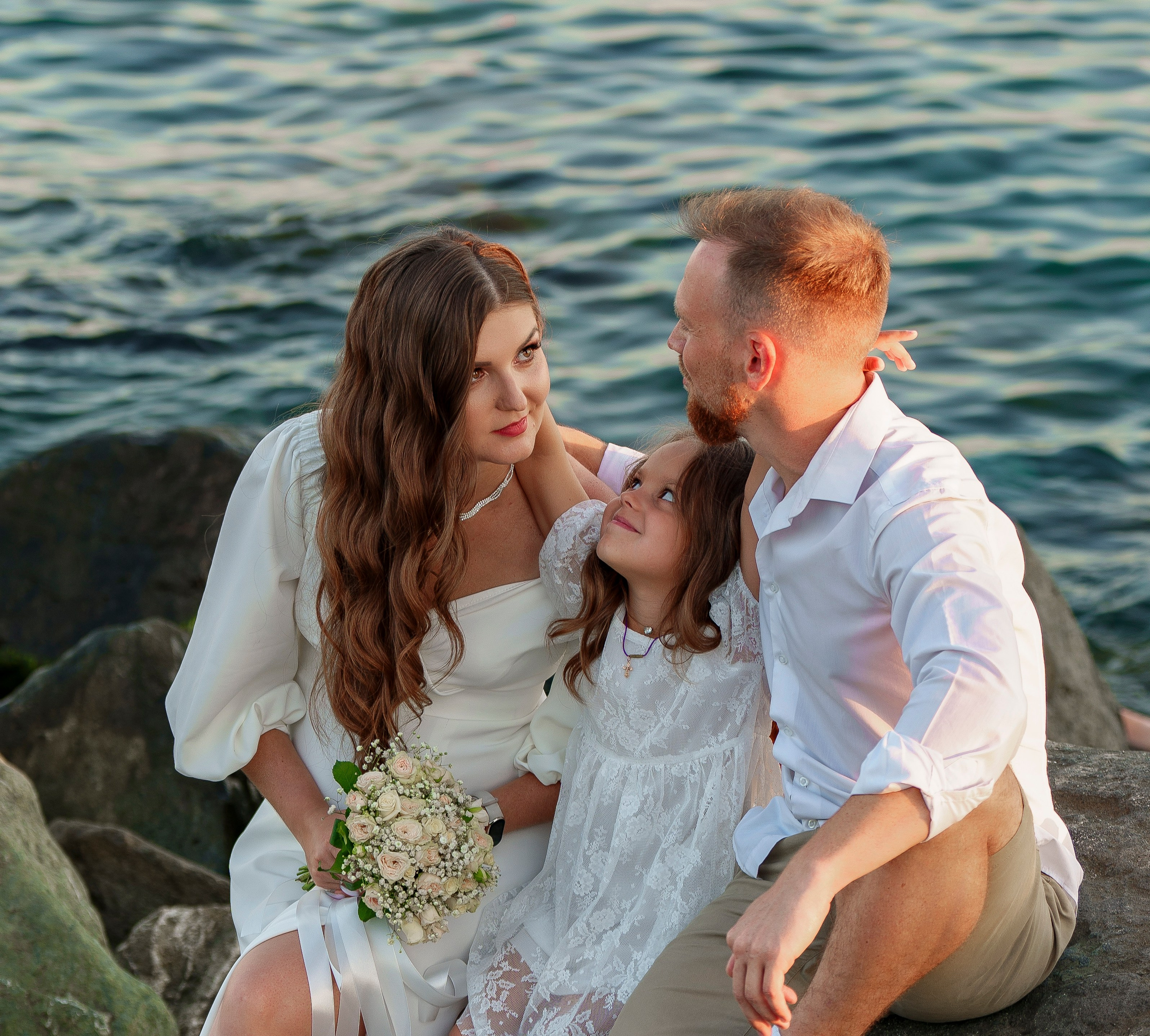 Семья на фотосессии. Фотограф видеограф Геннадий Янбаев в Сочи, Краснодаре