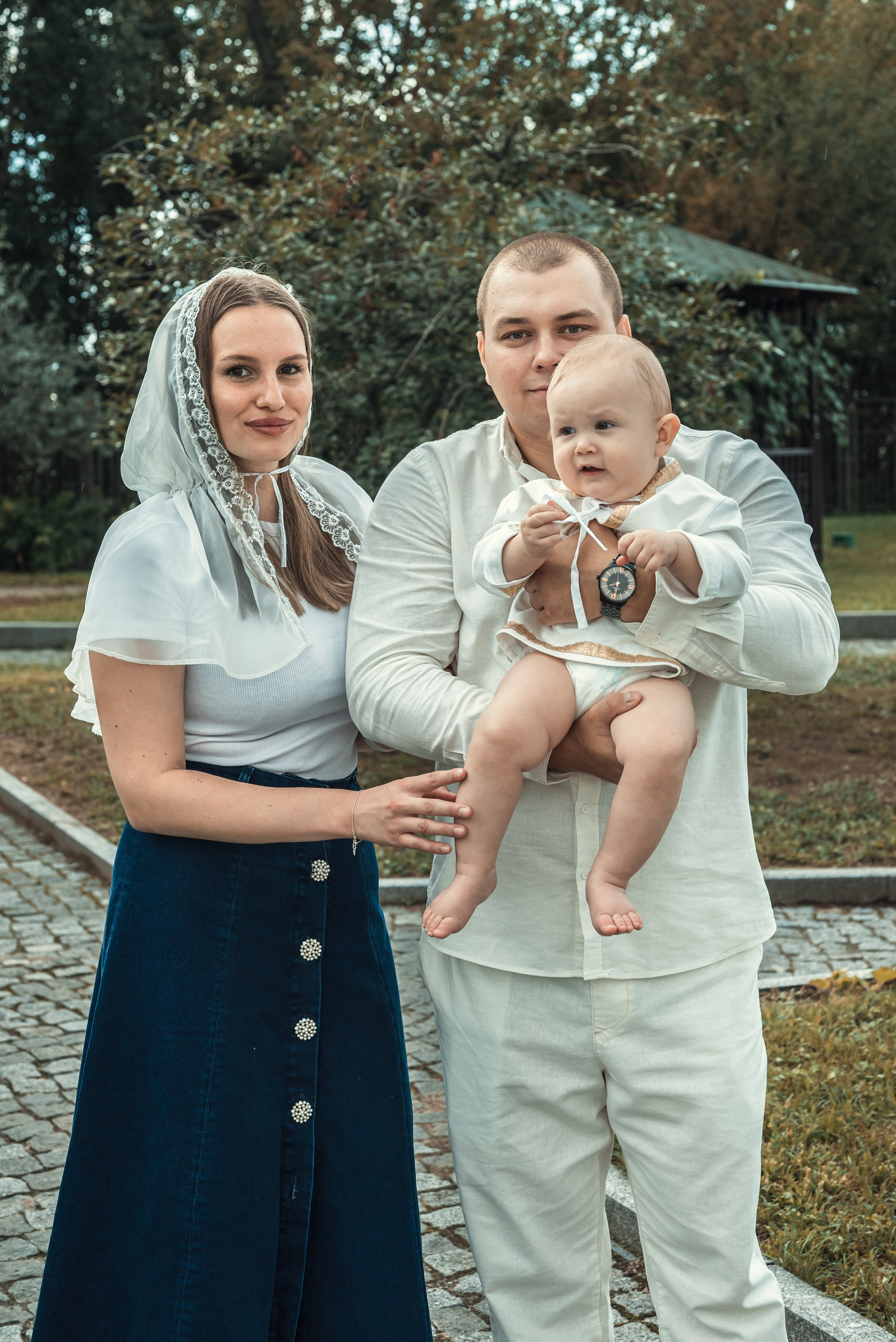 Крещение Александра. Семейный и детский фотограф Москва