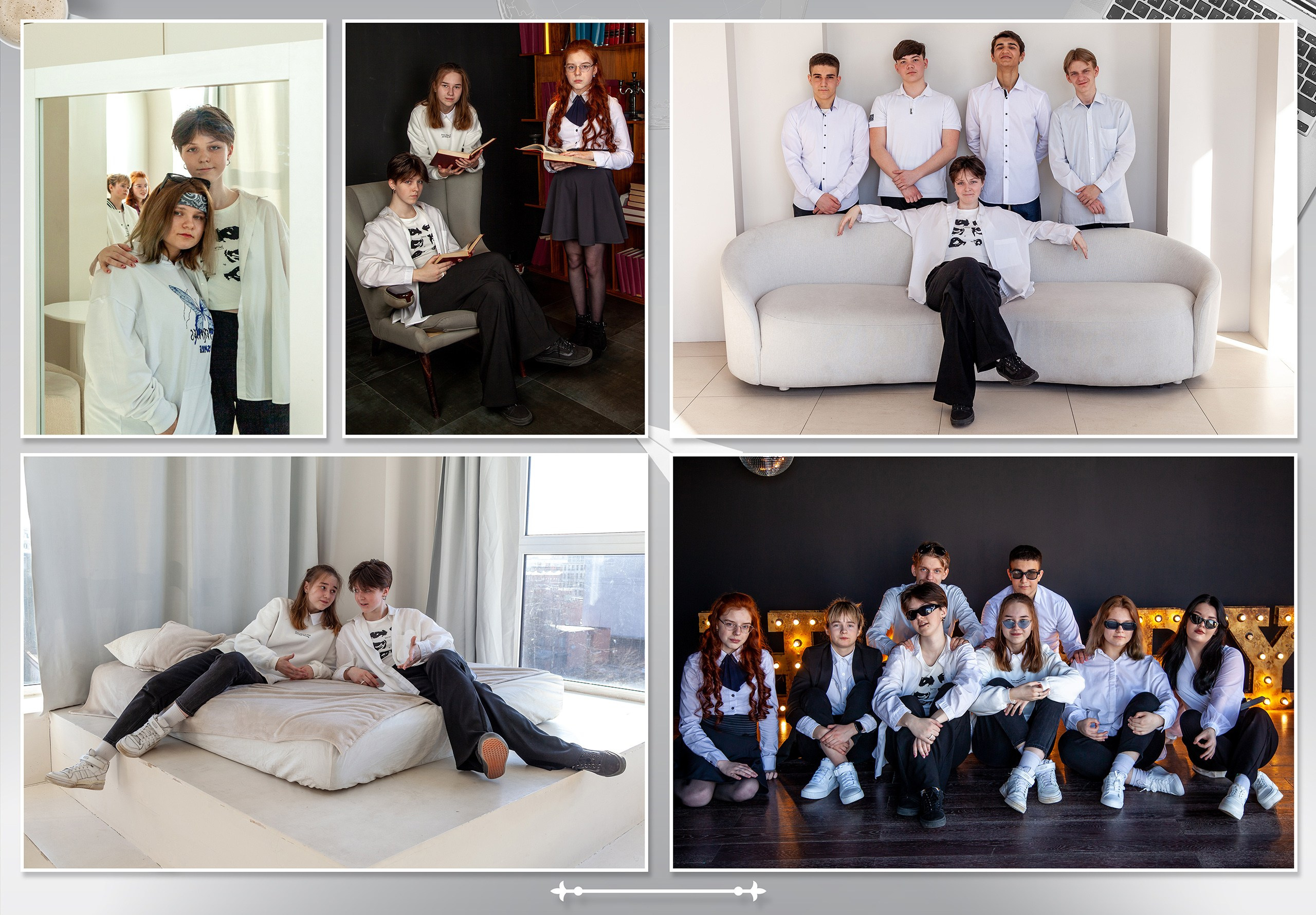 Выпускной альбом для 9 класса Лаконизм. Выпускные альбомы