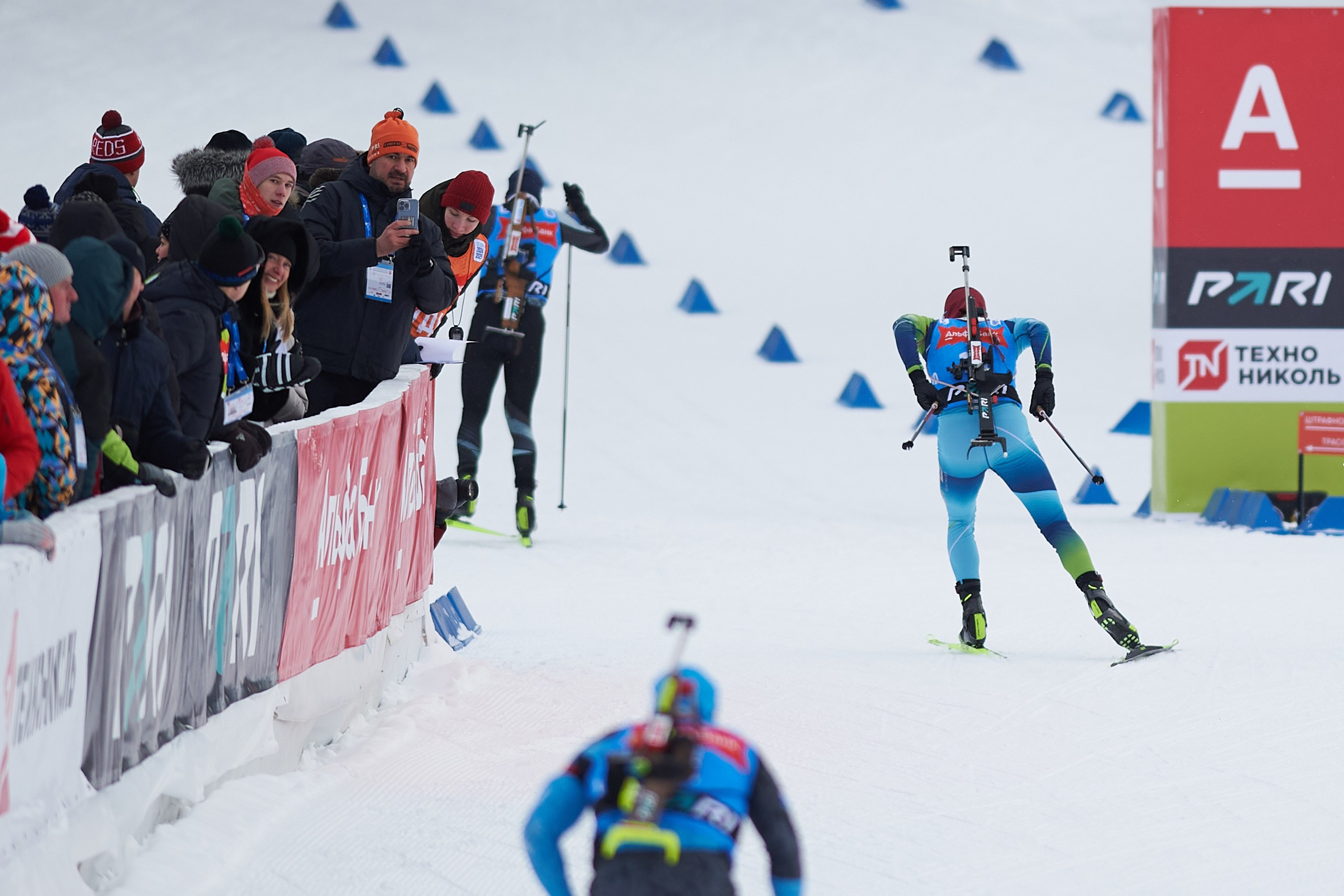 Биатлон. Чемпионат России — 2024/2025, 3-й этап, Ижевск. Ижевская винтовка. Спортивный репортажный фотограф в Ижевске Сергей Мерзляков