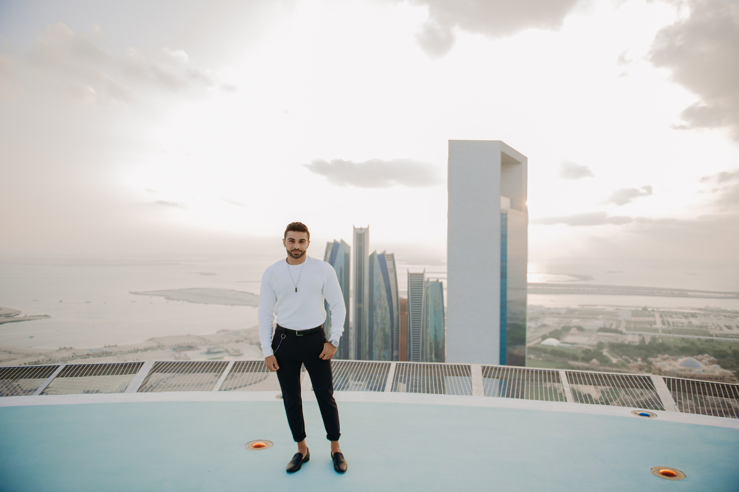 Love Story на высоте (Абу Даби). Фотограф в Москве и Санкт-Петербурге Дарина