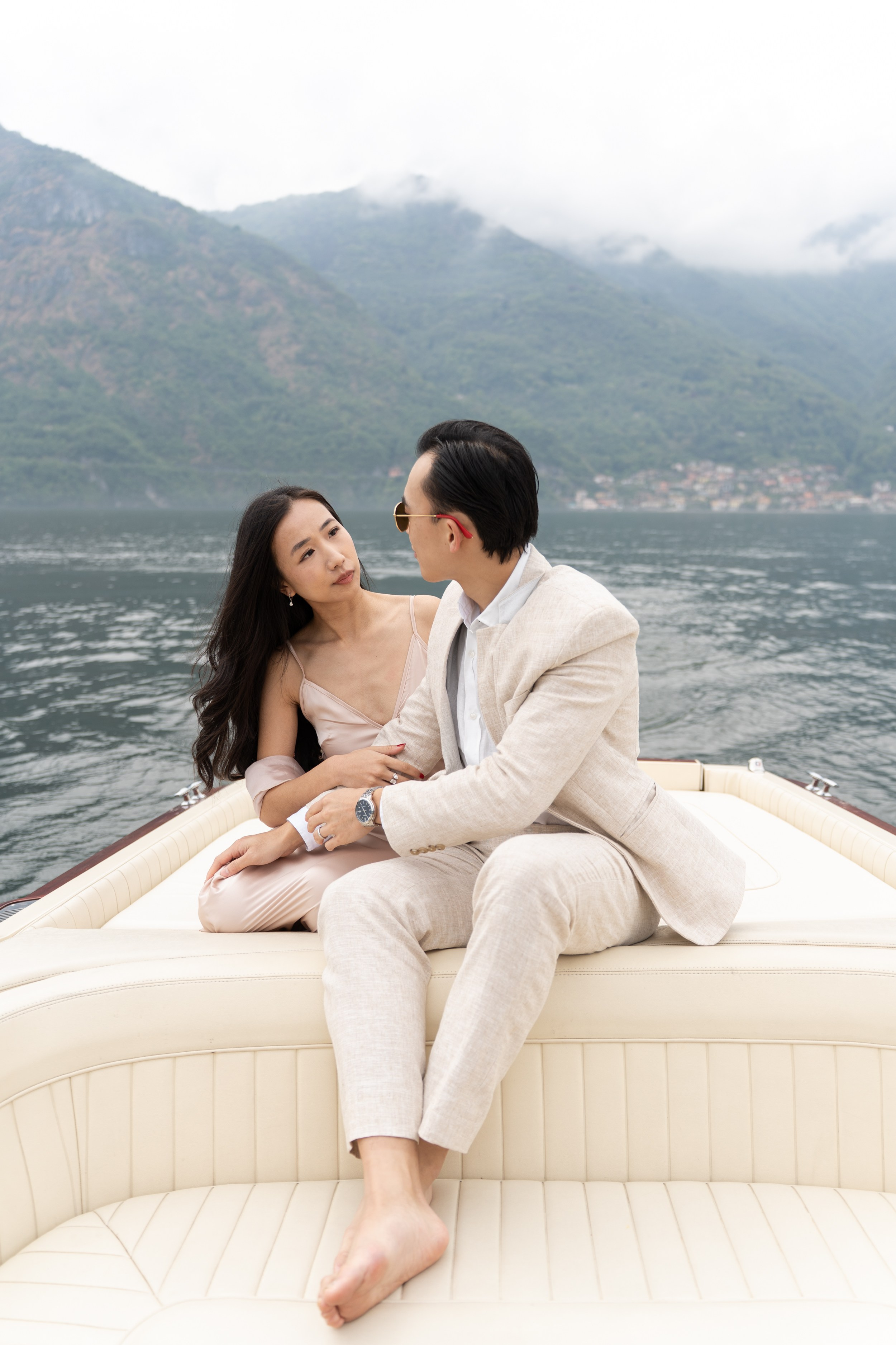 Kristen & husband. Maria Anistratova | Destination Photographer, Videographer & Drone Pilot — Lake Como