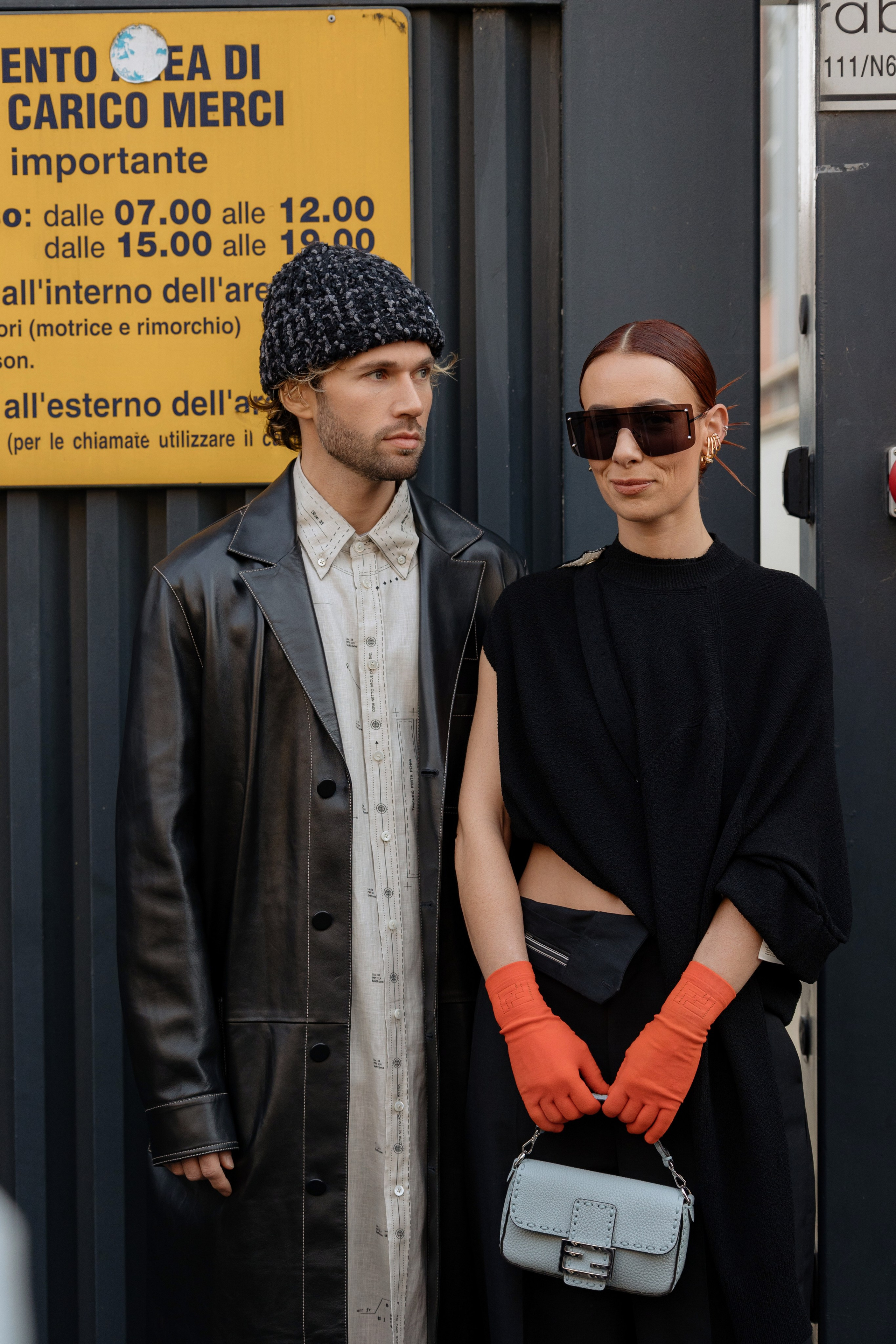 FENDI MFW FALL/WINTER 24/25. Photographer in Milan Ivan Goncharov