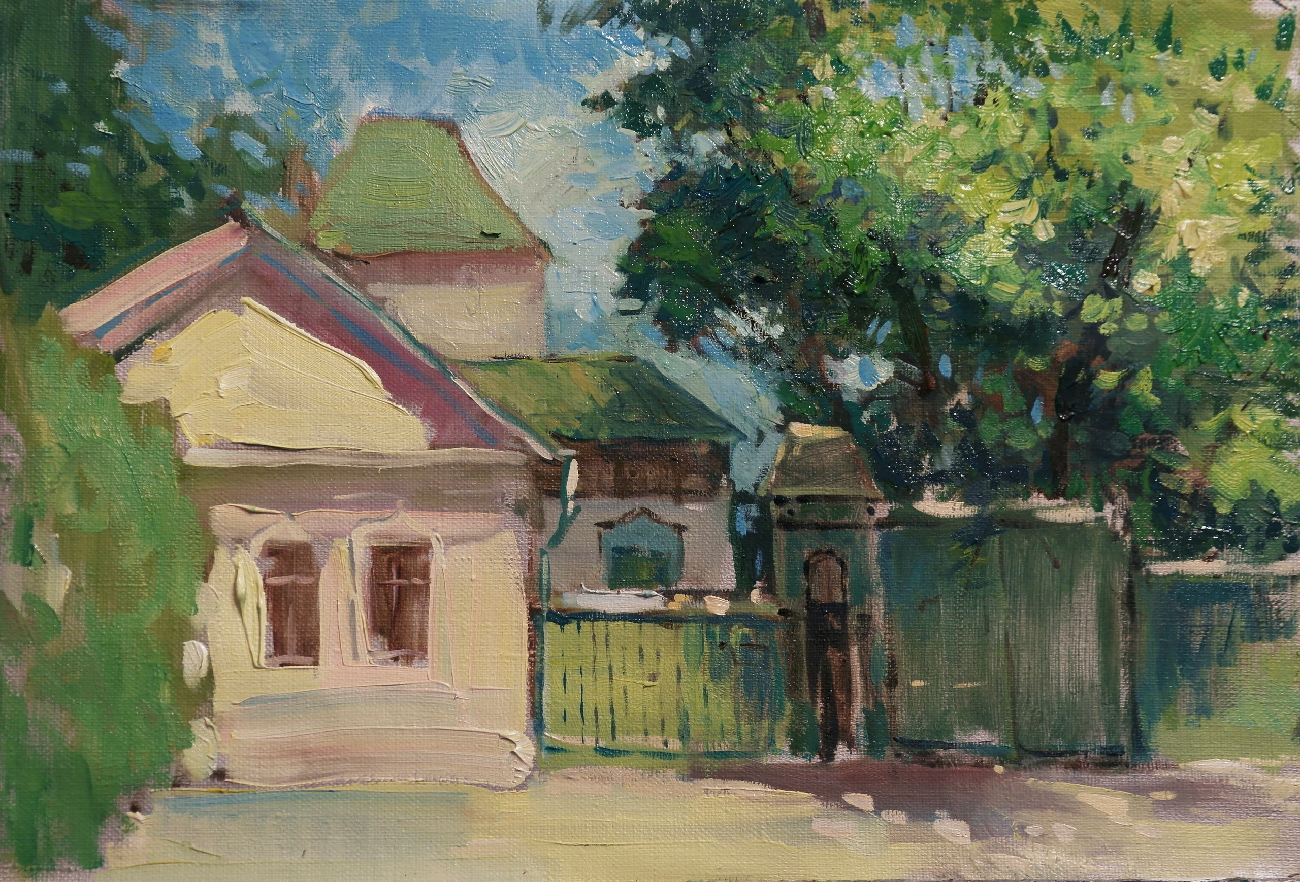 Этюды. Paintings by the artist Sergey Ratchin