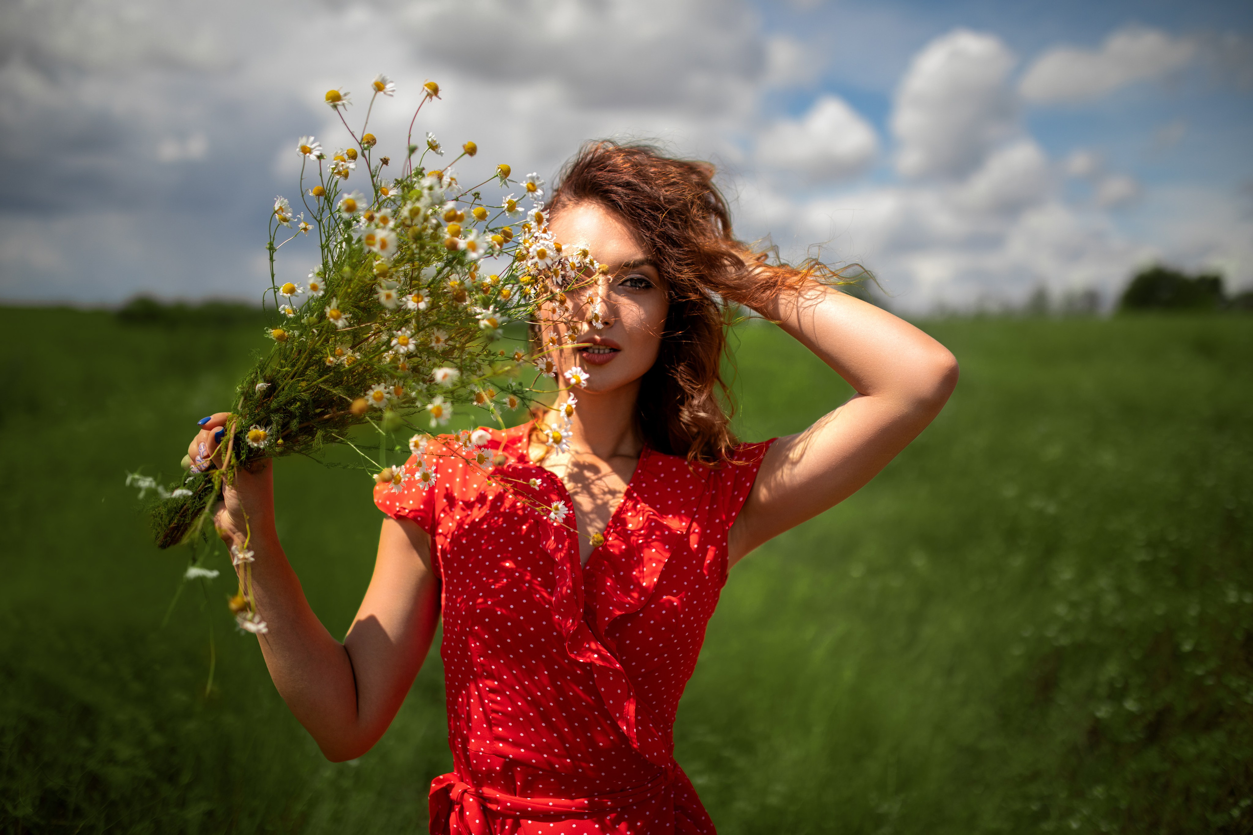 Съемка с Анастасией на природе в формате для «себя»