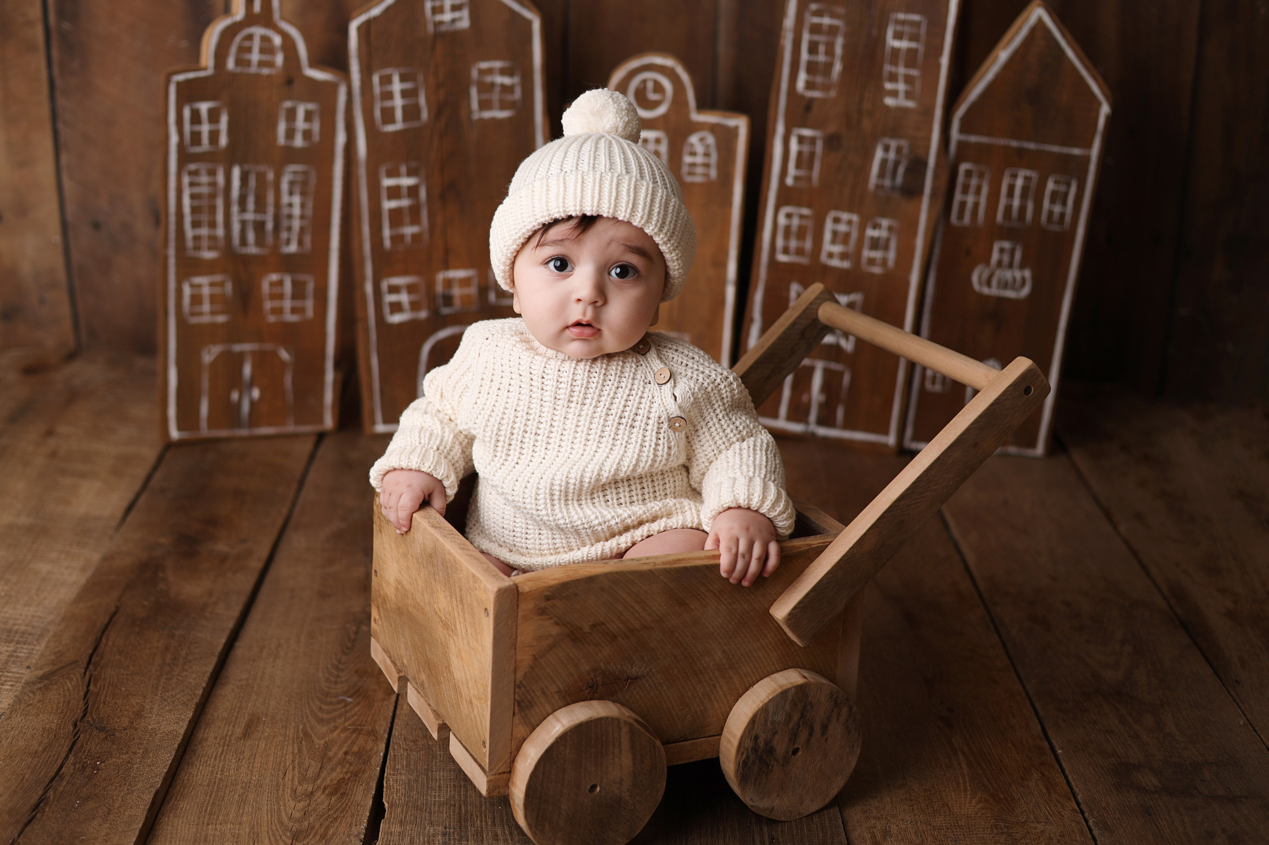 Азнавуру 6 месяцев. Фотограф новорожденных Москва. Ньюборн фотограф Москва