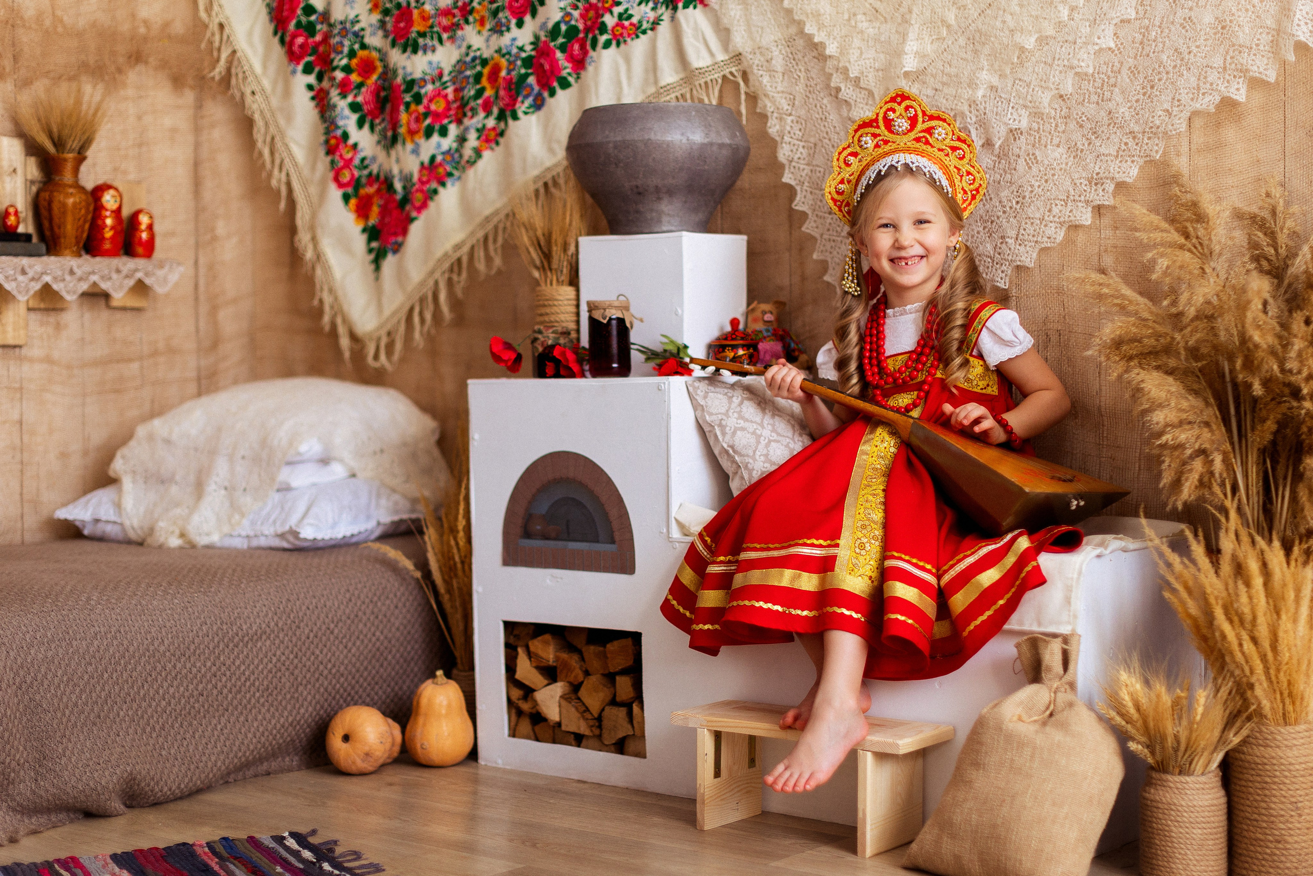 Масленица, Детская фотосессия в Краснодаре. Семейный и детский фотограф в Краснодаре Анна Трашкова