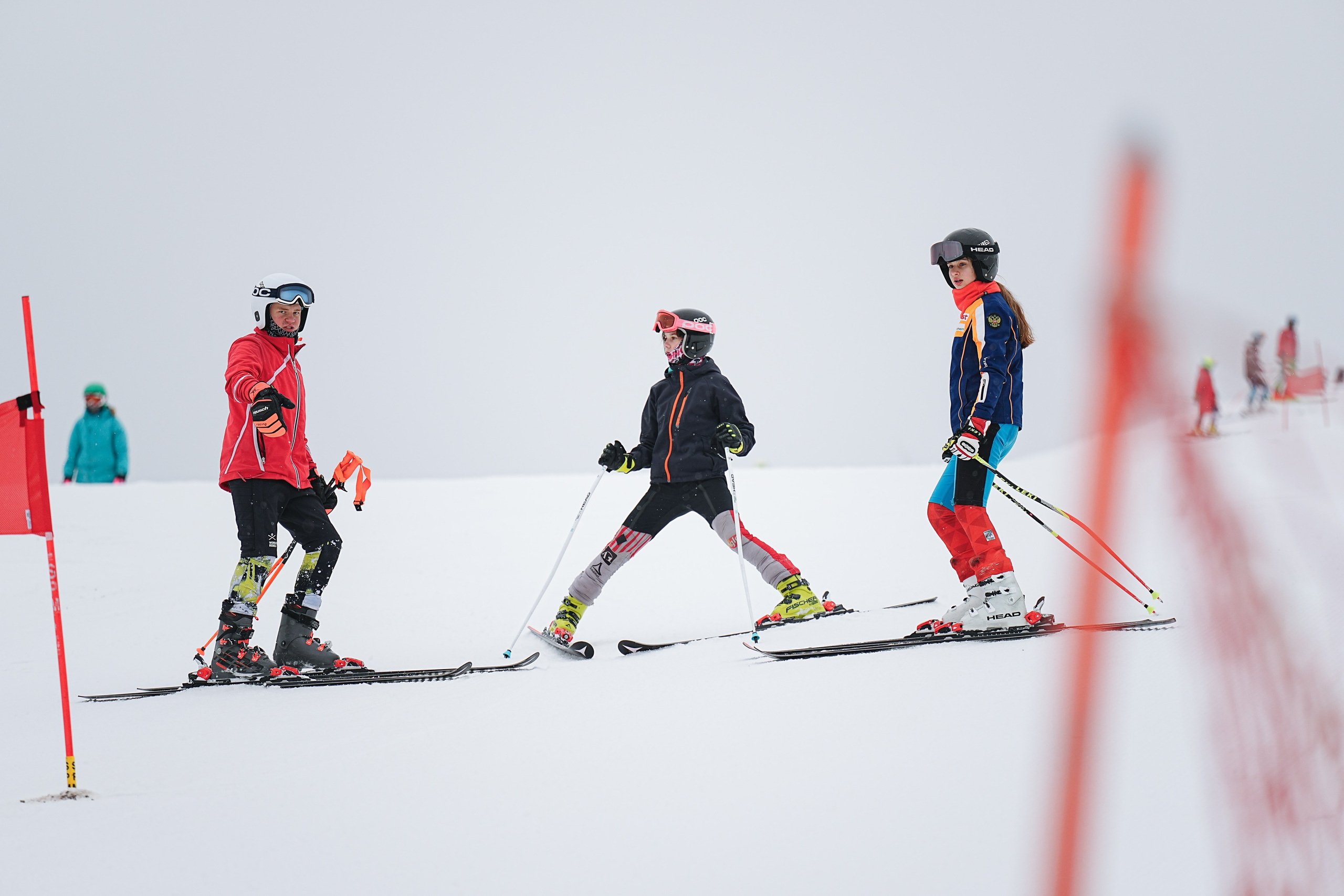 Горные лыжи. Первенство Центрального Федерального Округа. GS U14 Шуколово. Фотограф Студитский Евгений