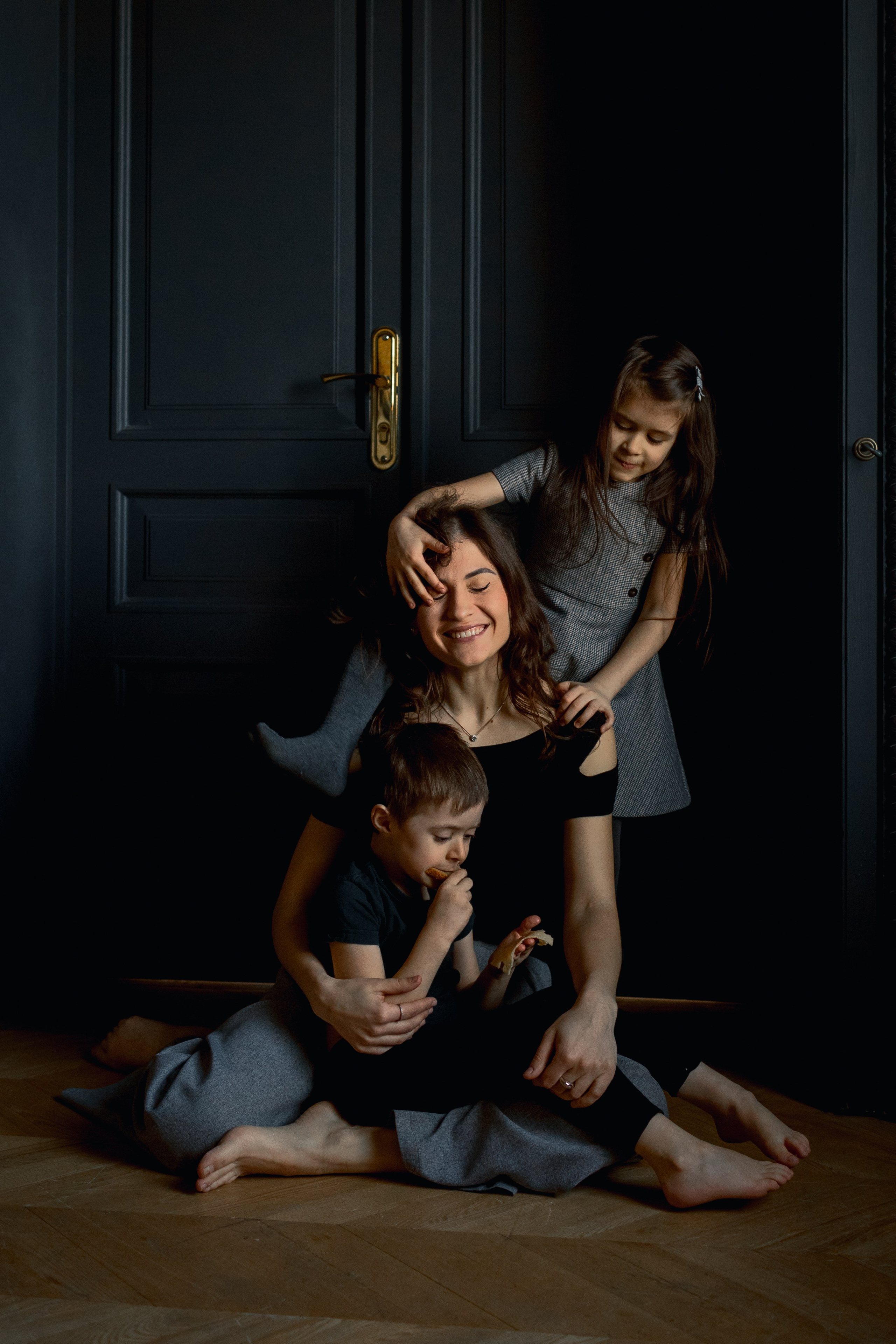 Алена, Настя и Никита. Семейный и портретный фотограф в Санкт-Петербурге Андрей Воробьев