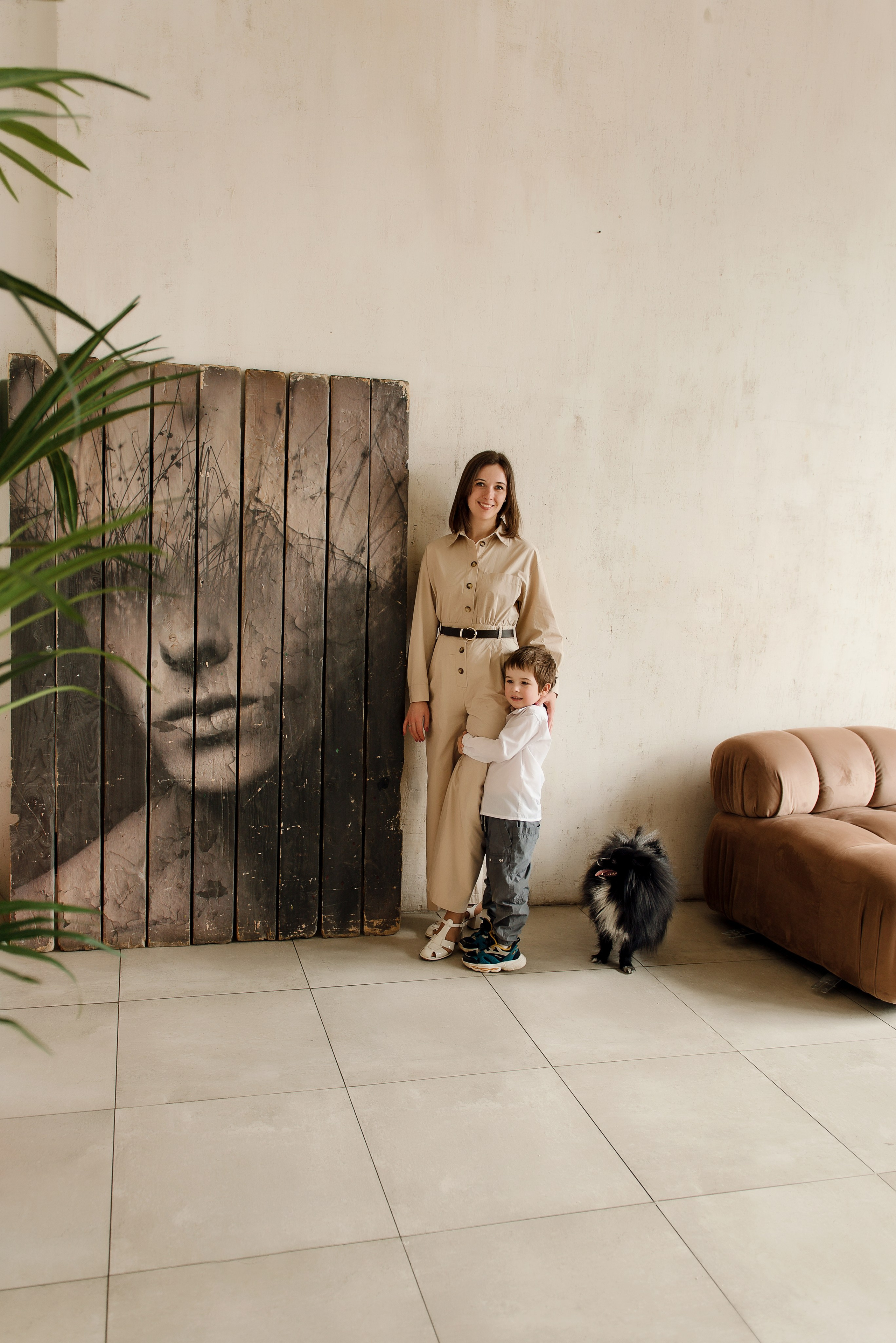 Семейная съёмка в студии. Детский фотограф в Долгопрудном и Москве