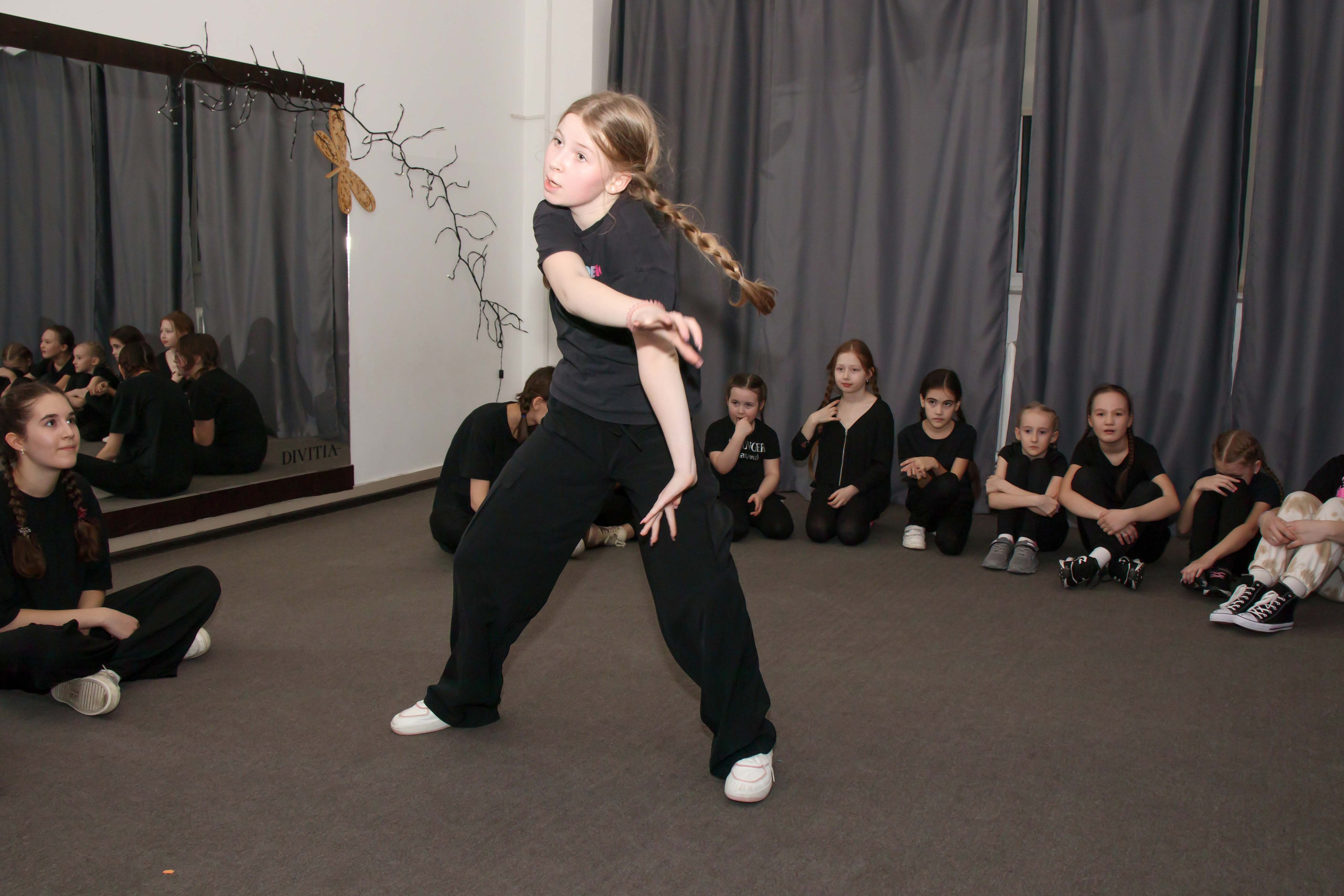 Тренировка в танц. школе. Репортажный Фотограф