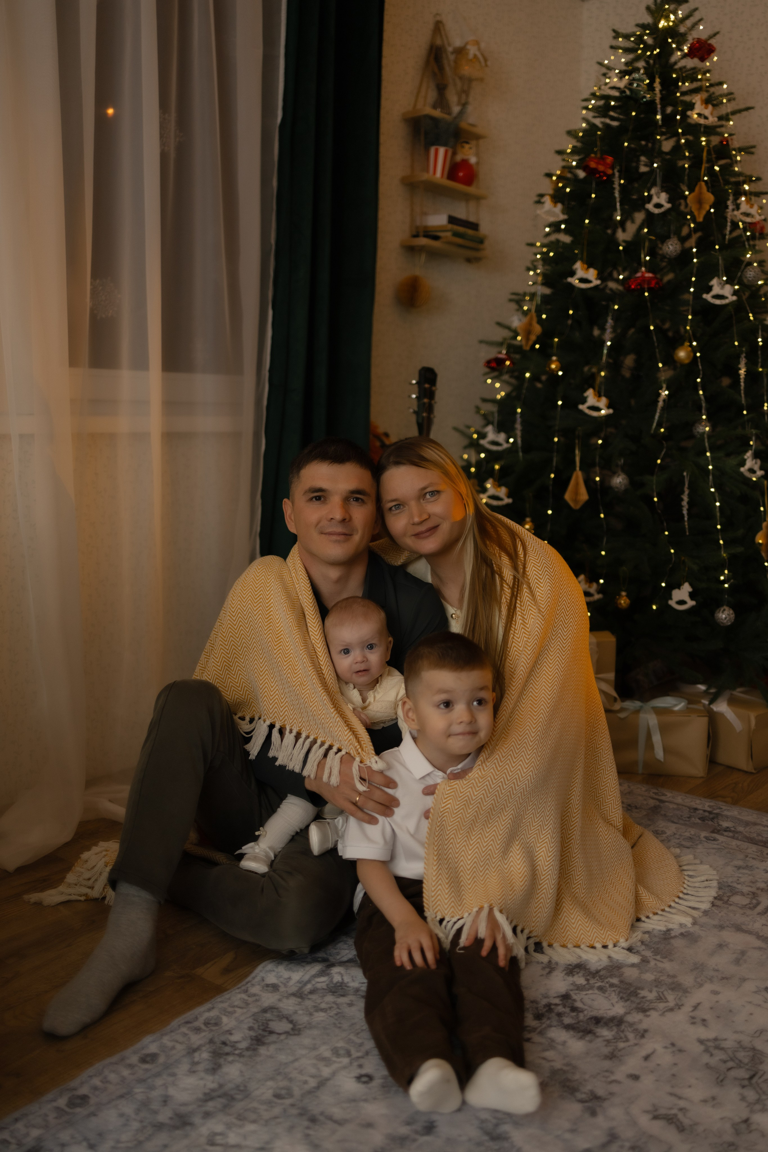 Семейная новогодняя. Фотограф Татьяна Семенова