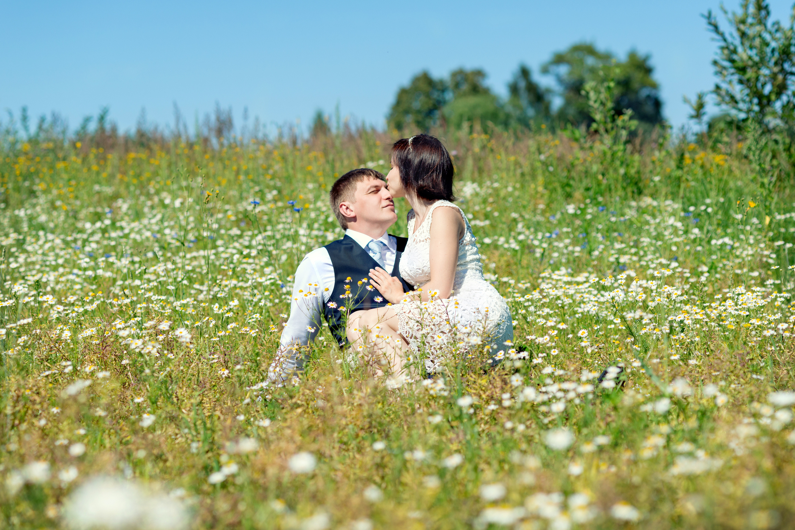 Фотосессия после венчания