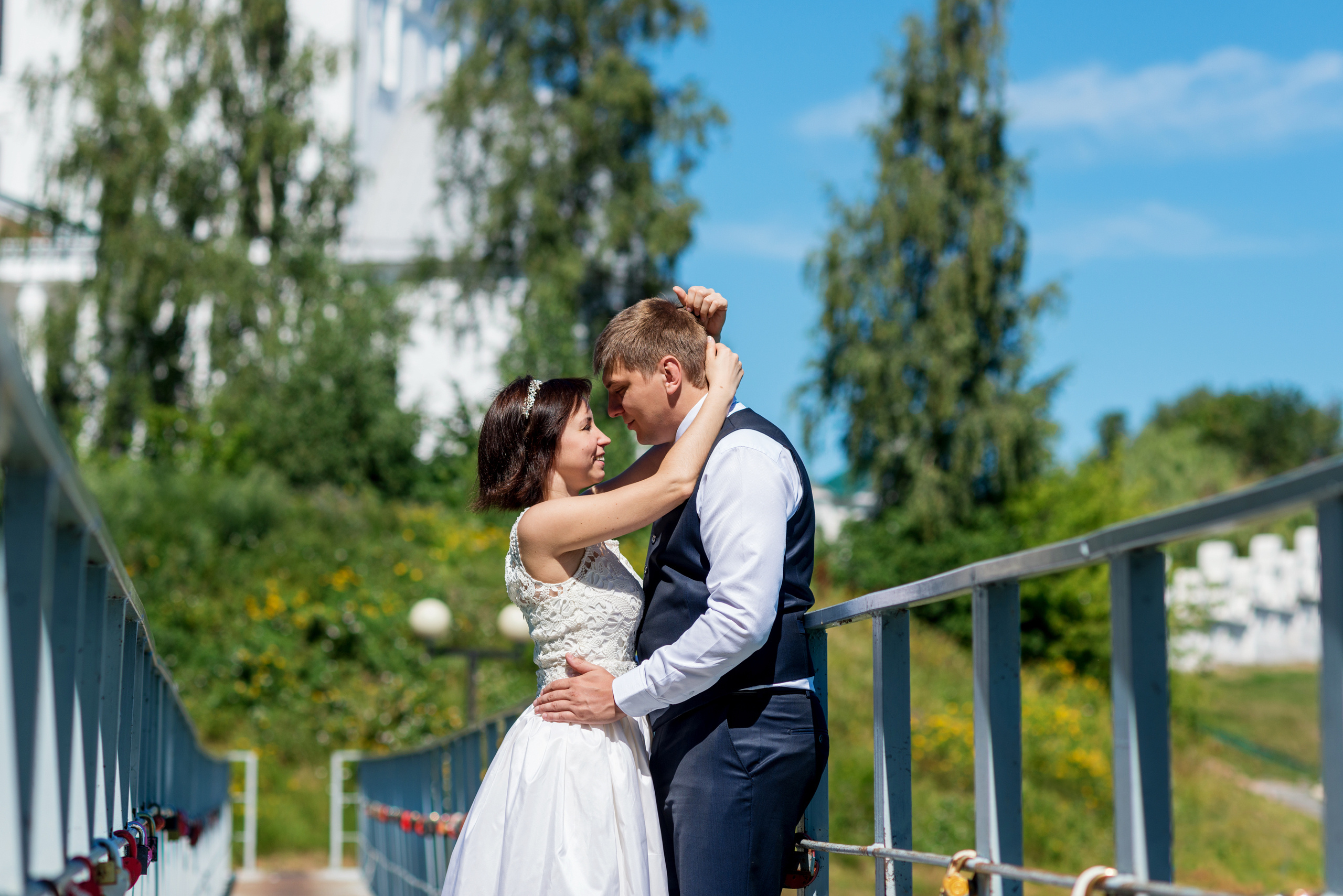 Фотосессия после венчания