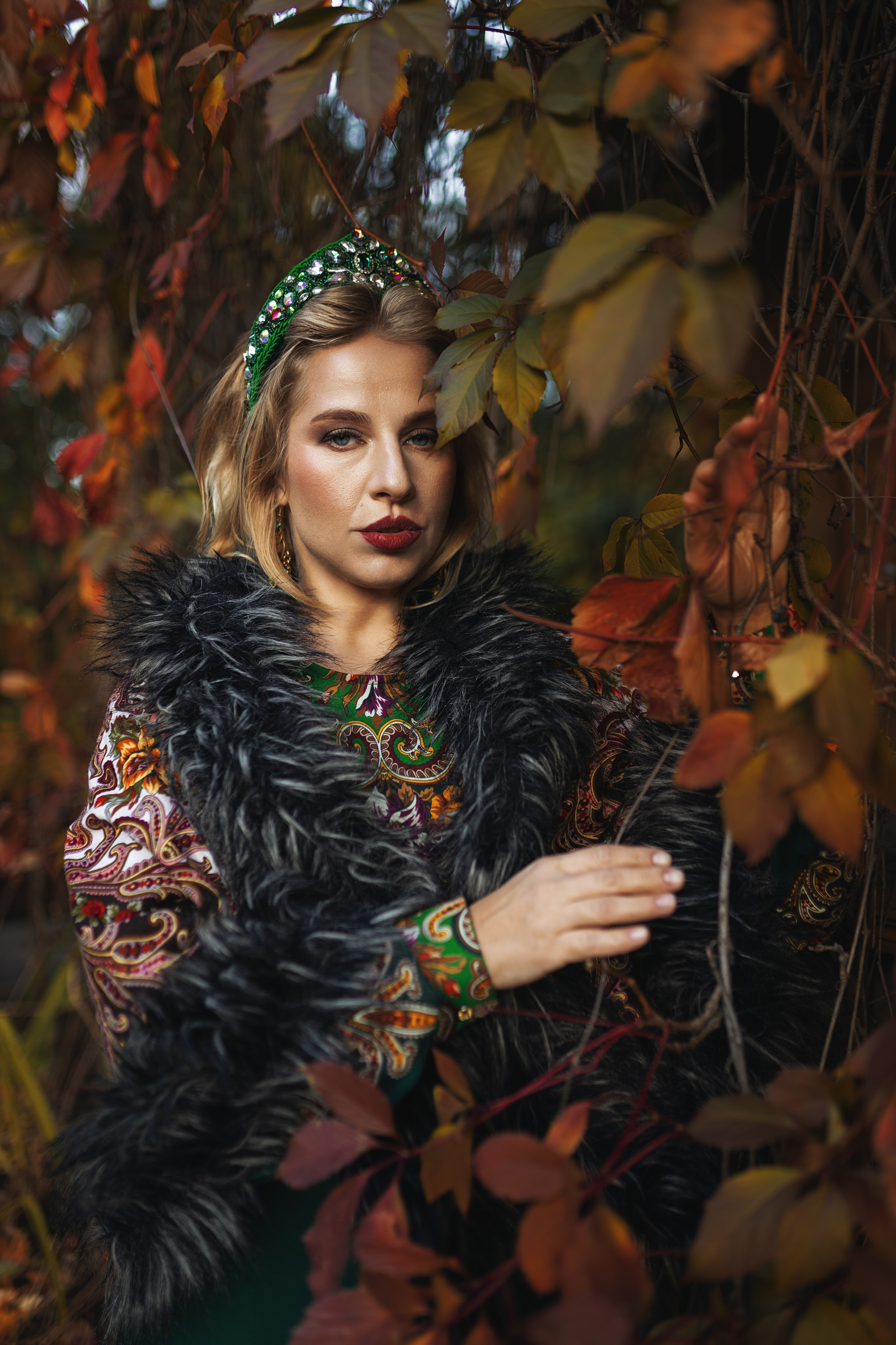 фотосессия Москва, Тимирязевский парк, фотосессия в народном стиле, фотограф Москва, фотограф Иркутск, народный стиль, Русский народный костюм, фотосессия в парке, арт-портрет мсева, портрет москва, фотопортрет москва, Мсоква, Иркутск, фотопортрет Иркутск 
