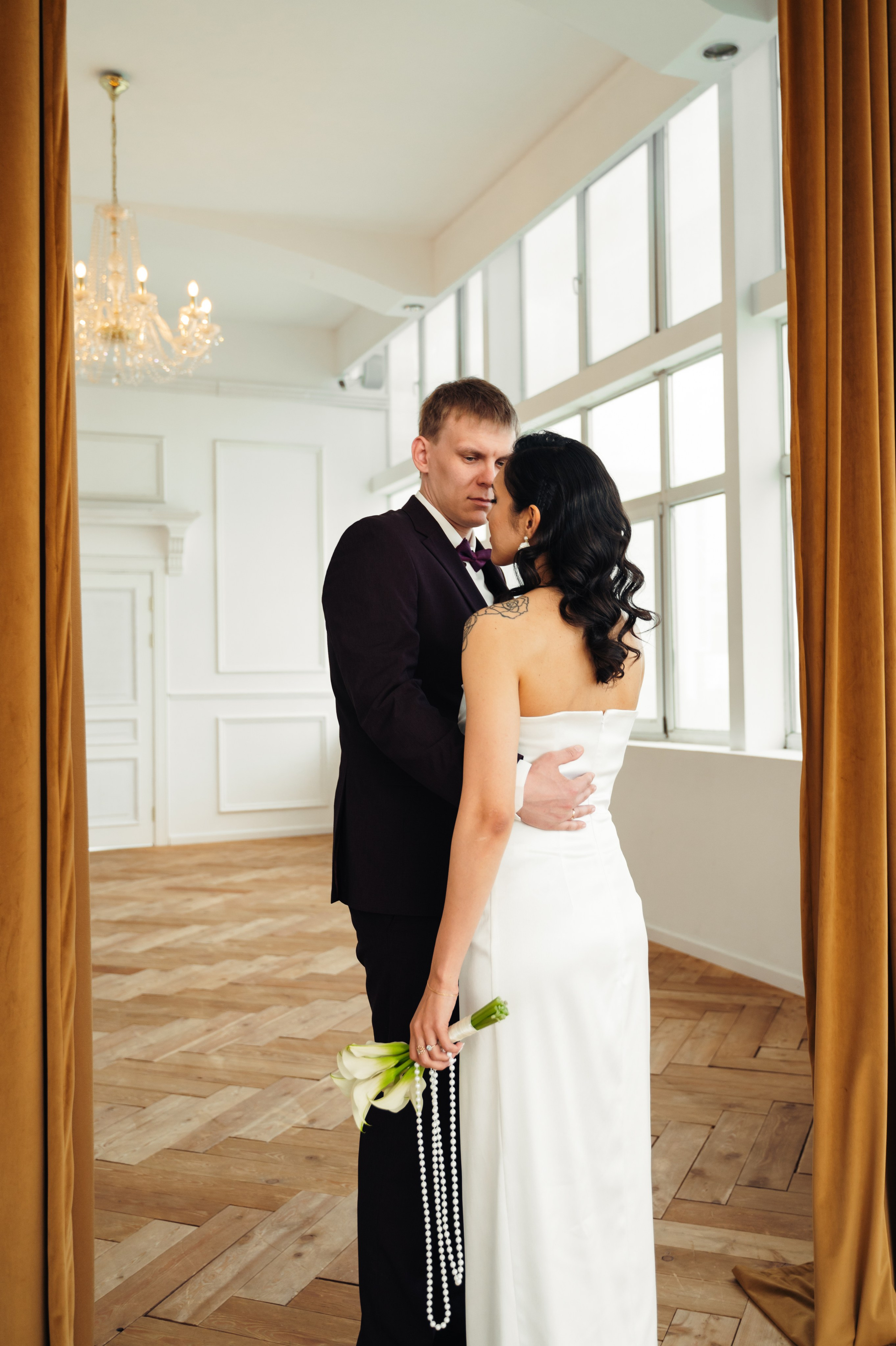 свадебная фотосессия в фотостудии город Екатеринбург