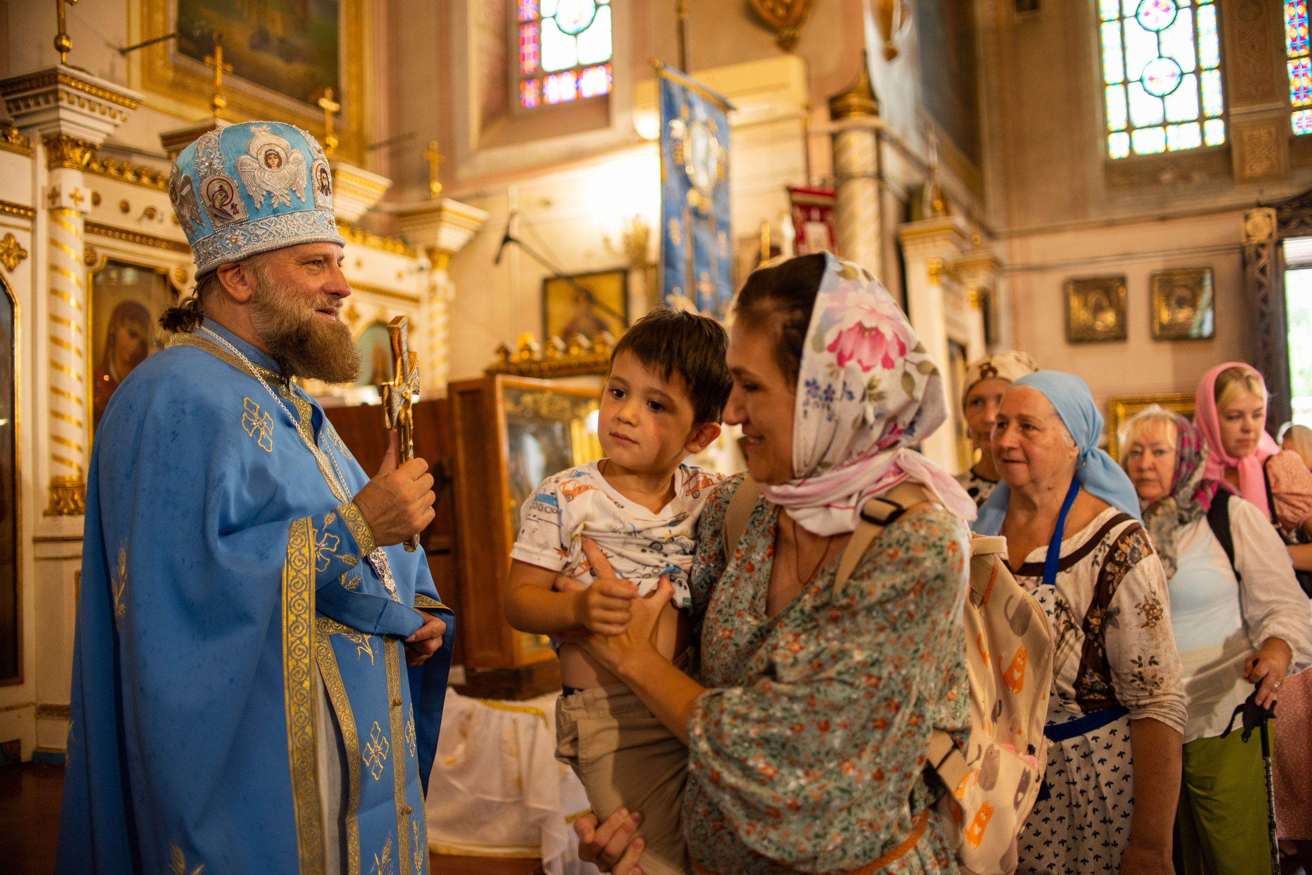 Празднование в честь явления иконы Пресвятой Богородицы в Казани 21.07.2023. Семейный и свадебный фотограф в Феодосии и Коктебеле