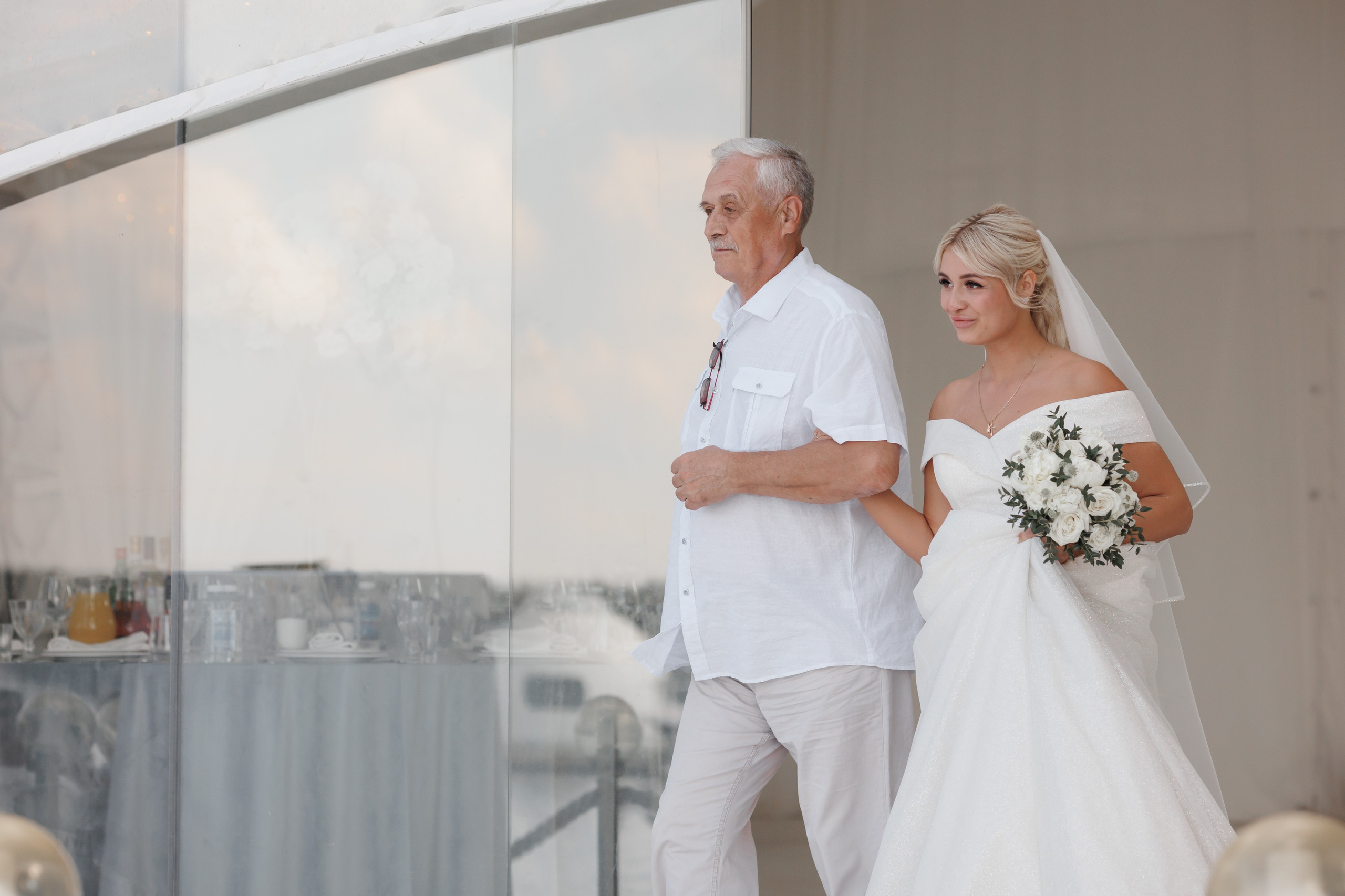 Ольга и Вадим, яхт-клуб «Портофино». Свадебный и репортажный фотограф (Москва, Королев и другие)