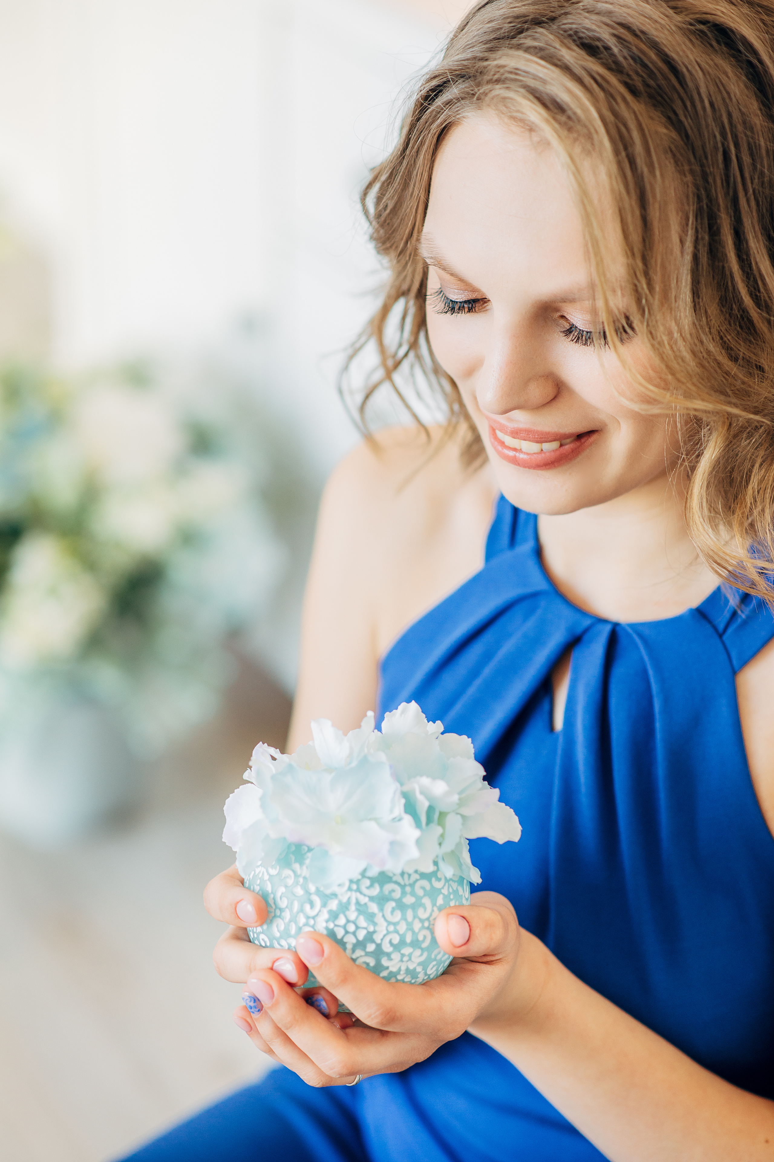 Портрет в фотостудии