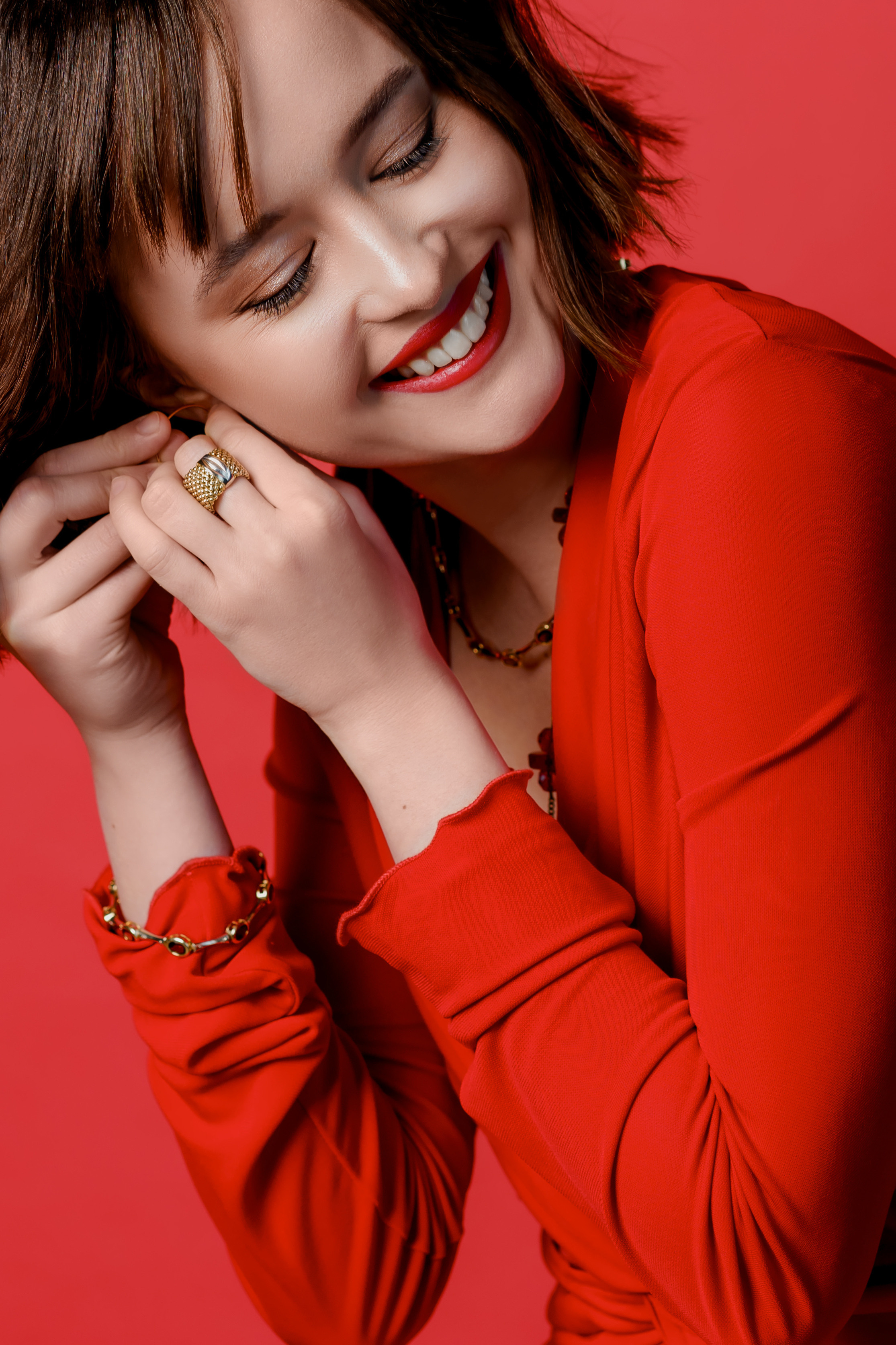 Lady in red. Портретист, семейный фотограф во Владивостоке Третьякова Олеся