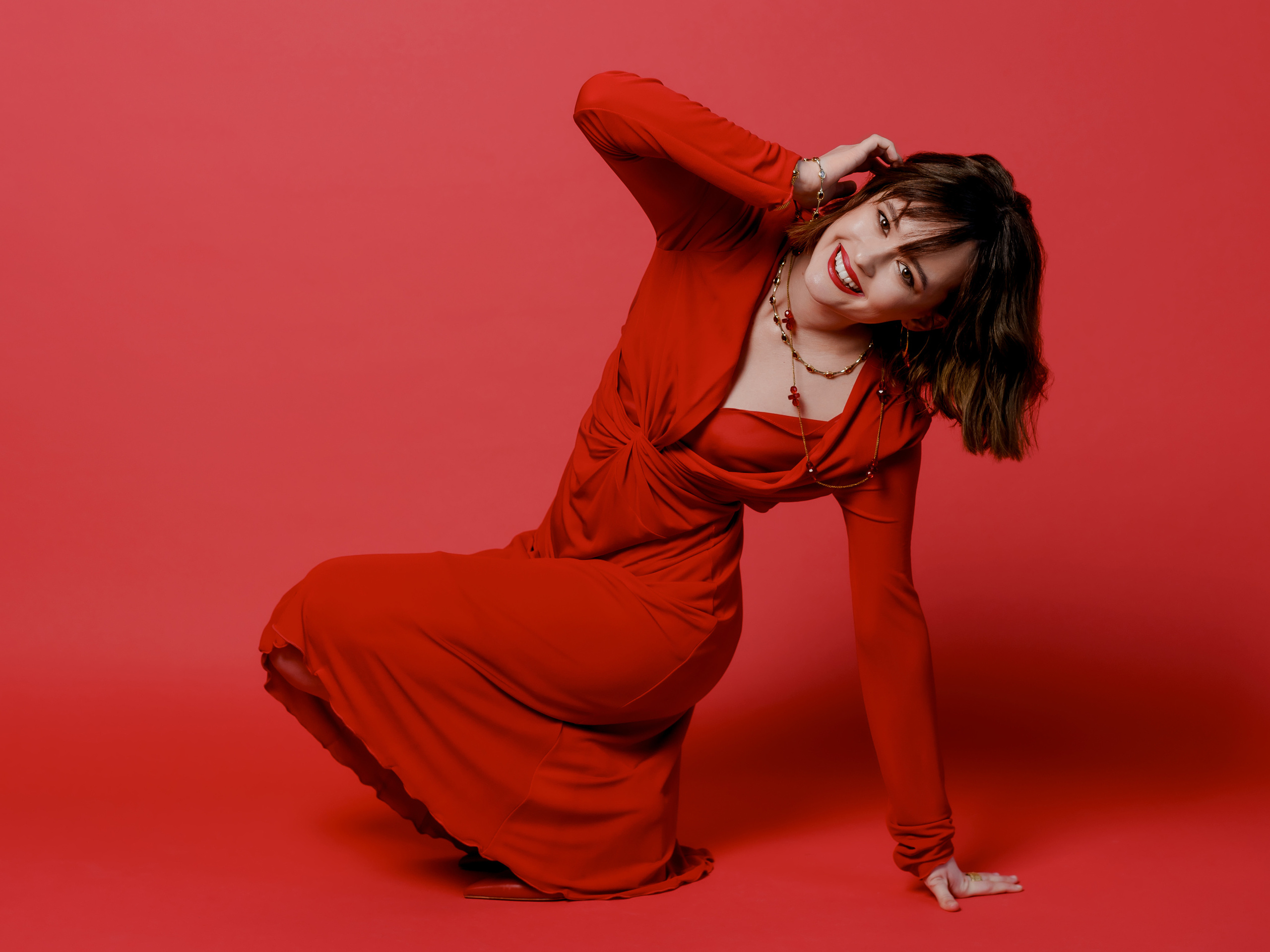 Lady in red. Портретист, семейный фотограф во Владивостоке Третьякова Олеся