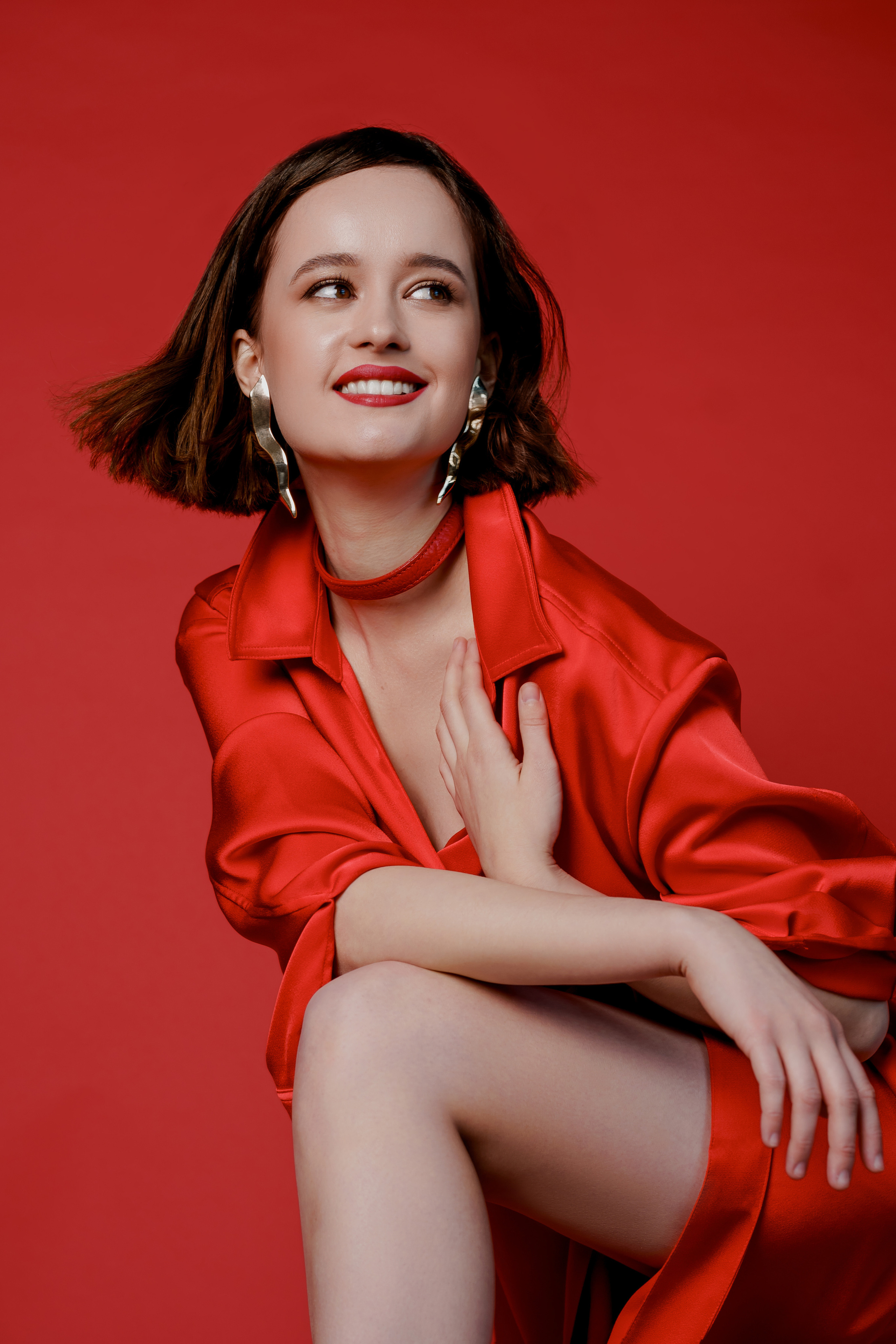 Lady in red. Портретист, семейный фотограф во Владивостоке Третьякова Олеся