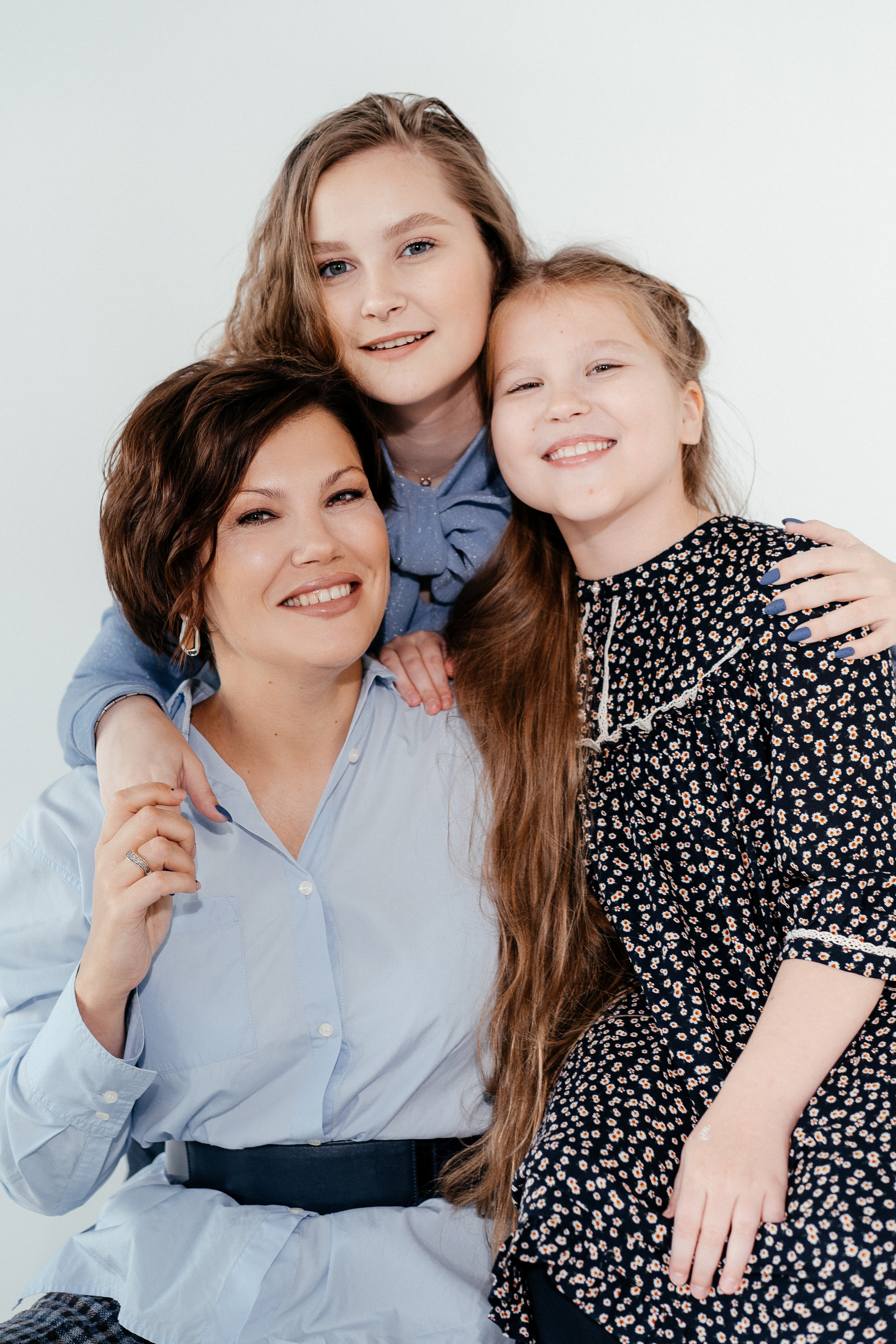 Диана и дочки. Портретист, семейный фотограф во Владивостоке Третьякова Олеся