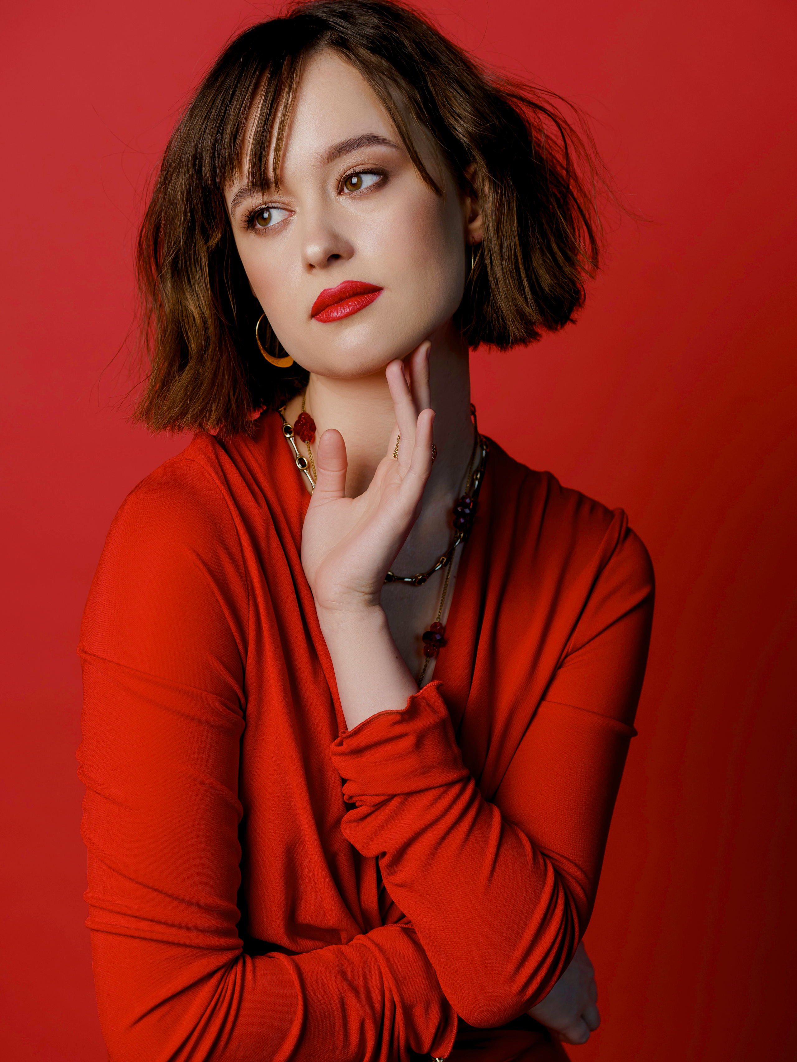 Lady in red. Портретист, семейный фотограф во Владивостоке Третьякова Олеся