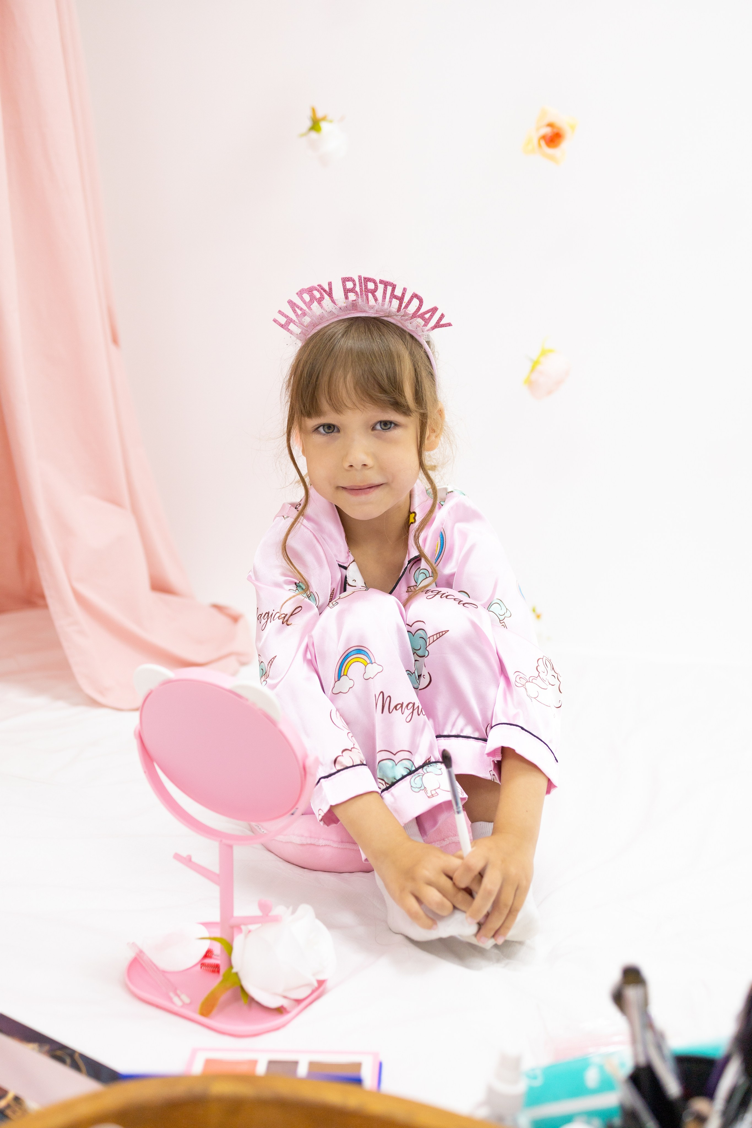 Ксюшенька, 6 лет, с визажистом. Фотограф новорожденных в Нижнем Новгороде Надежда Кадылкина