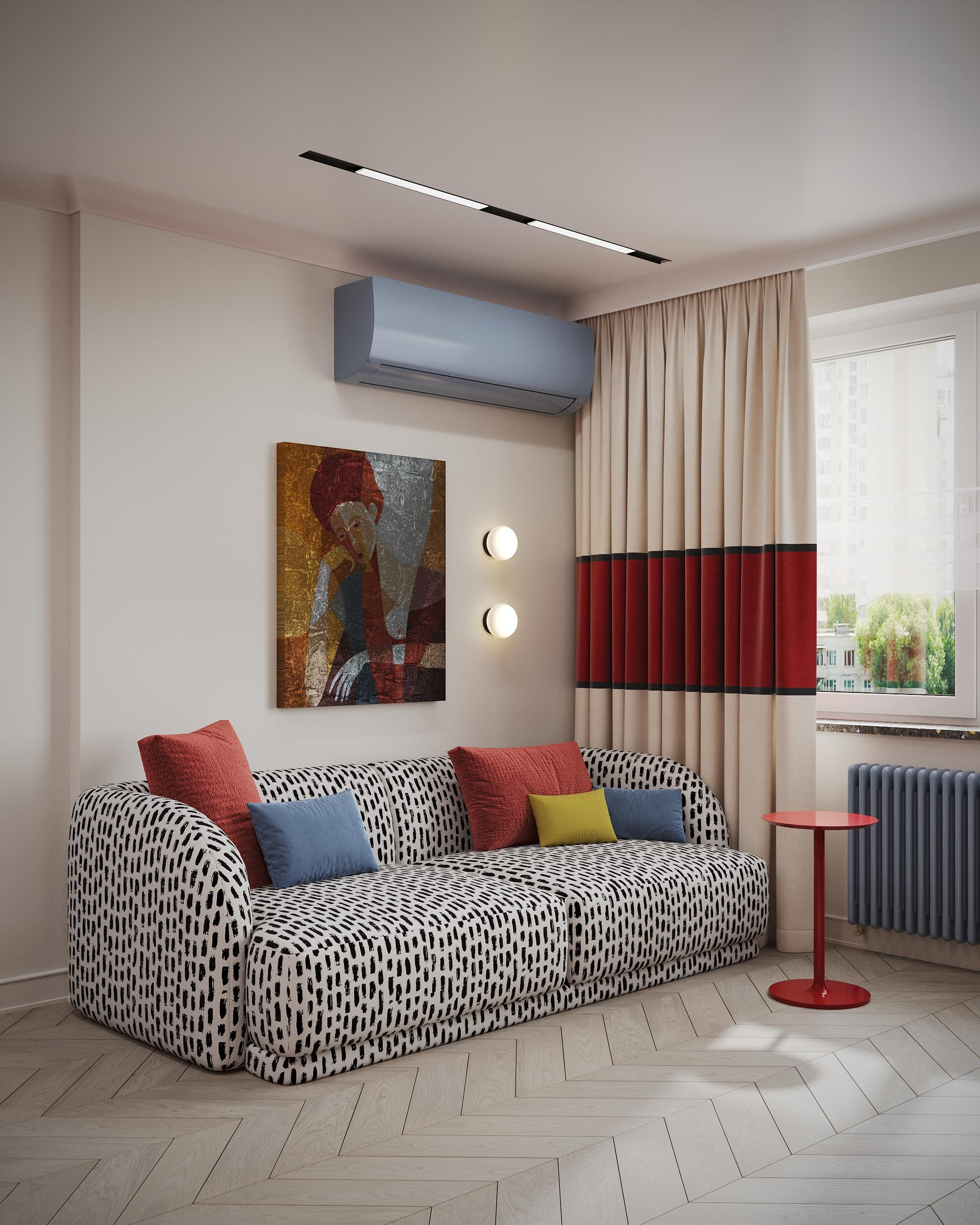 Долгопрудный 40 м². Главная