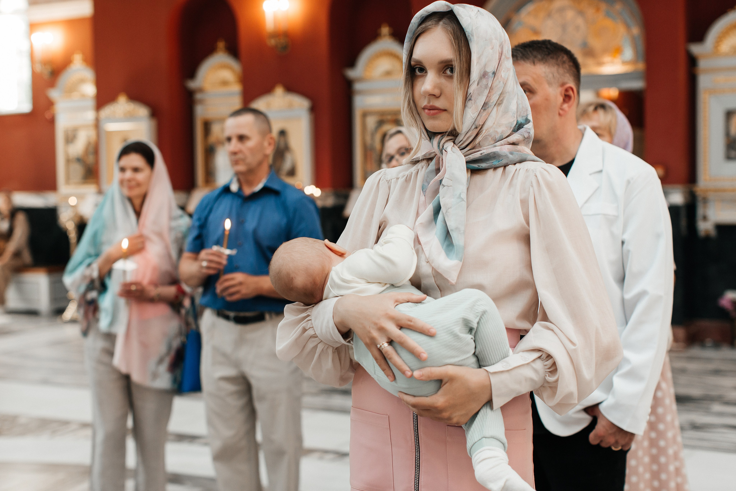 Фотосъемка крещения  в Санкт- Петербурге