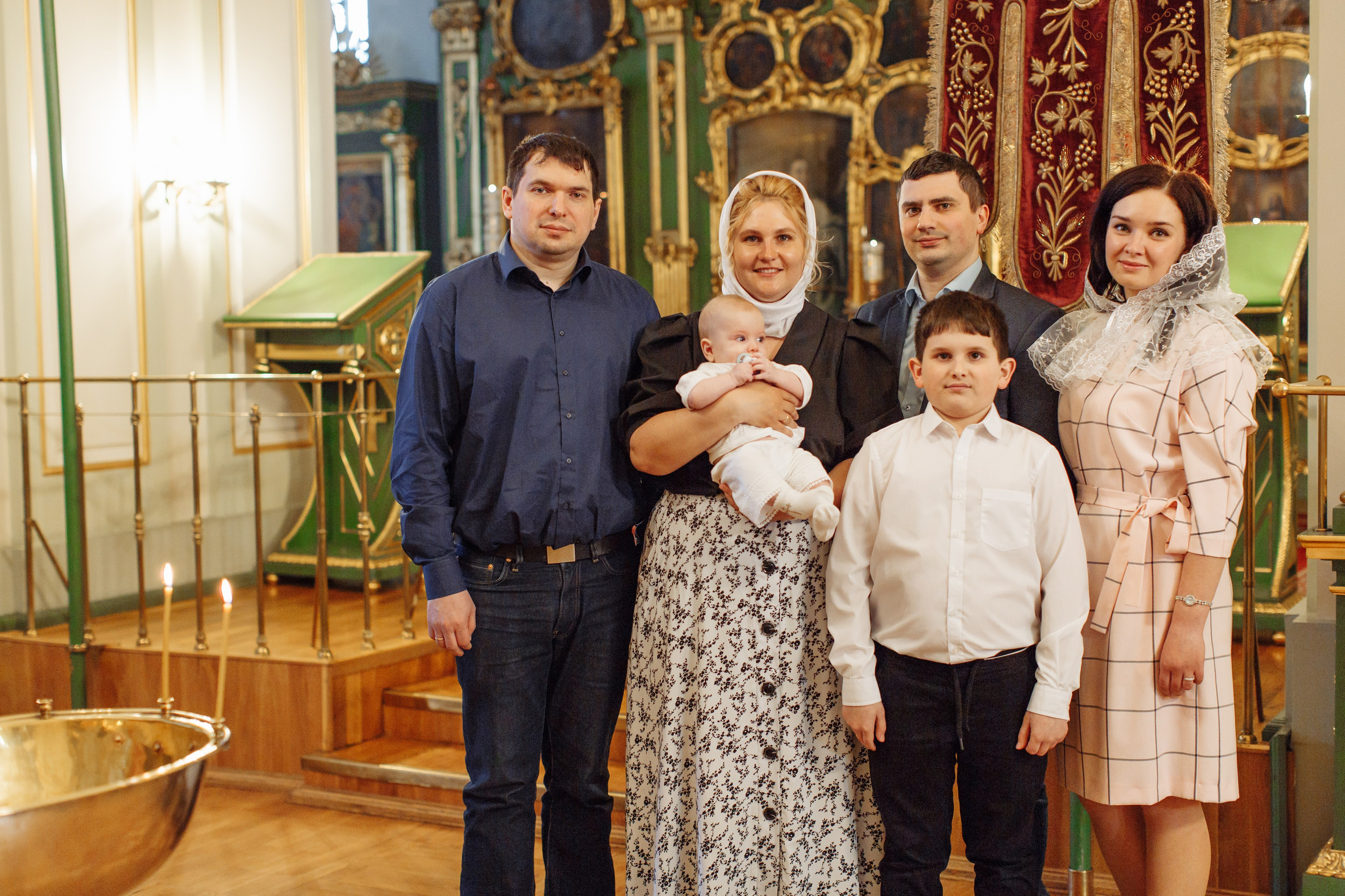 Фотосъемка крещения  в Санкт- Петербурге