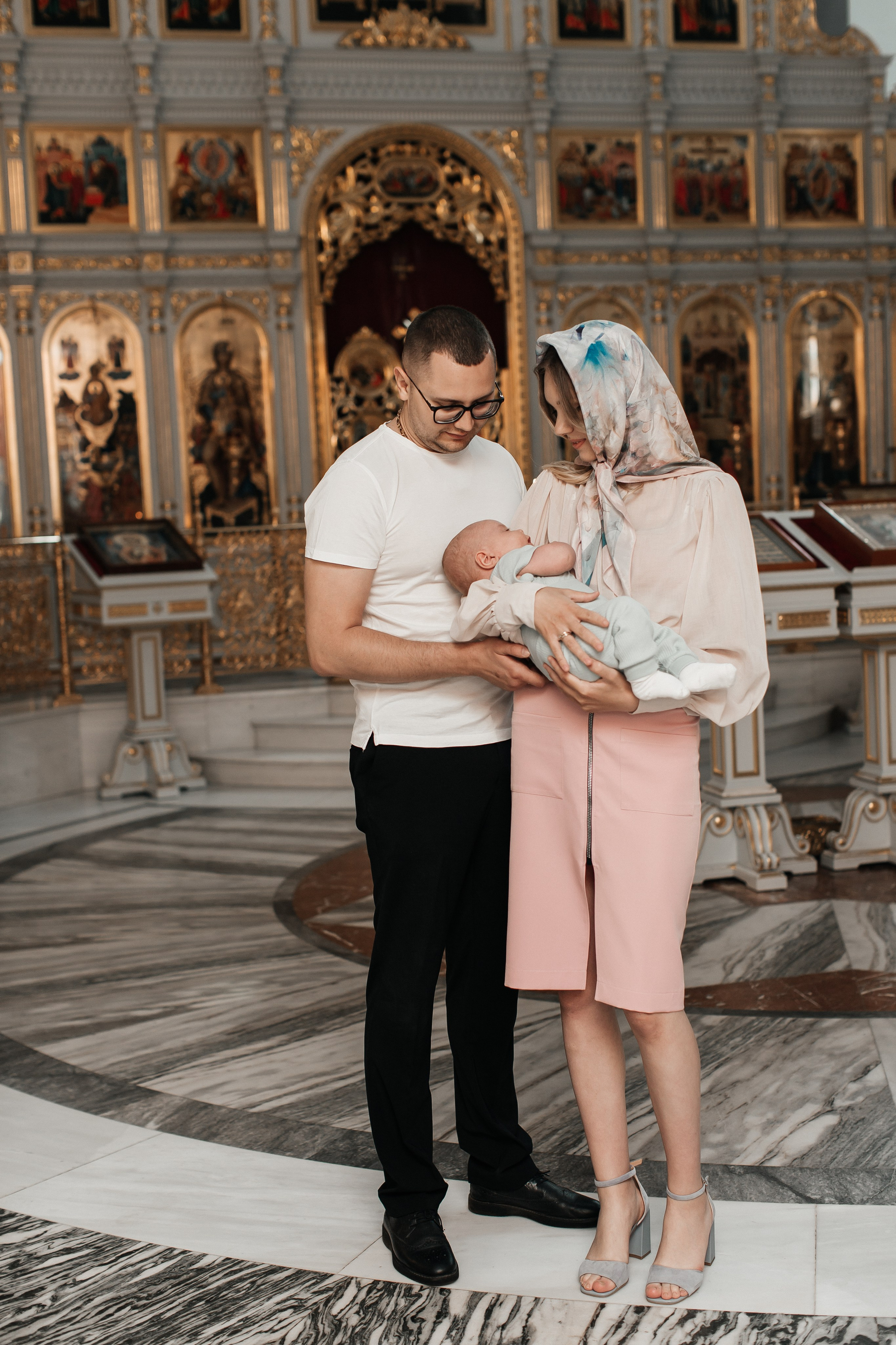 Фотосъемка крещения  в Санкт- Петербурге