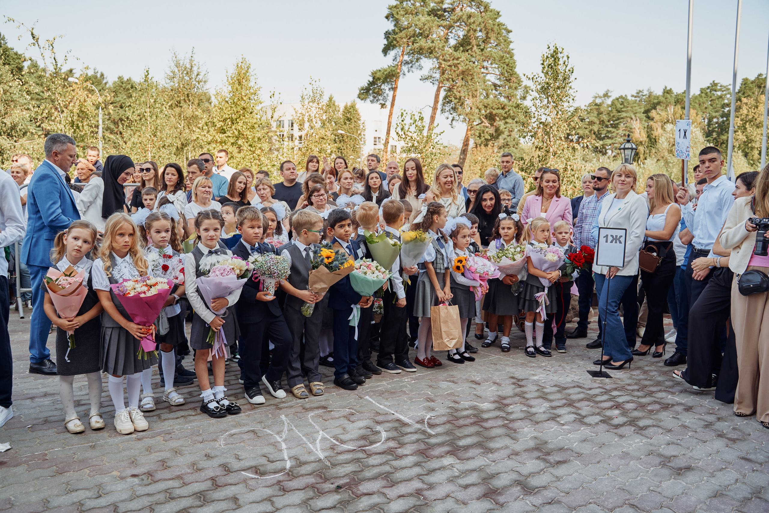 1 сентября 1Ж класс. Фотограф Москва Арина Клокова