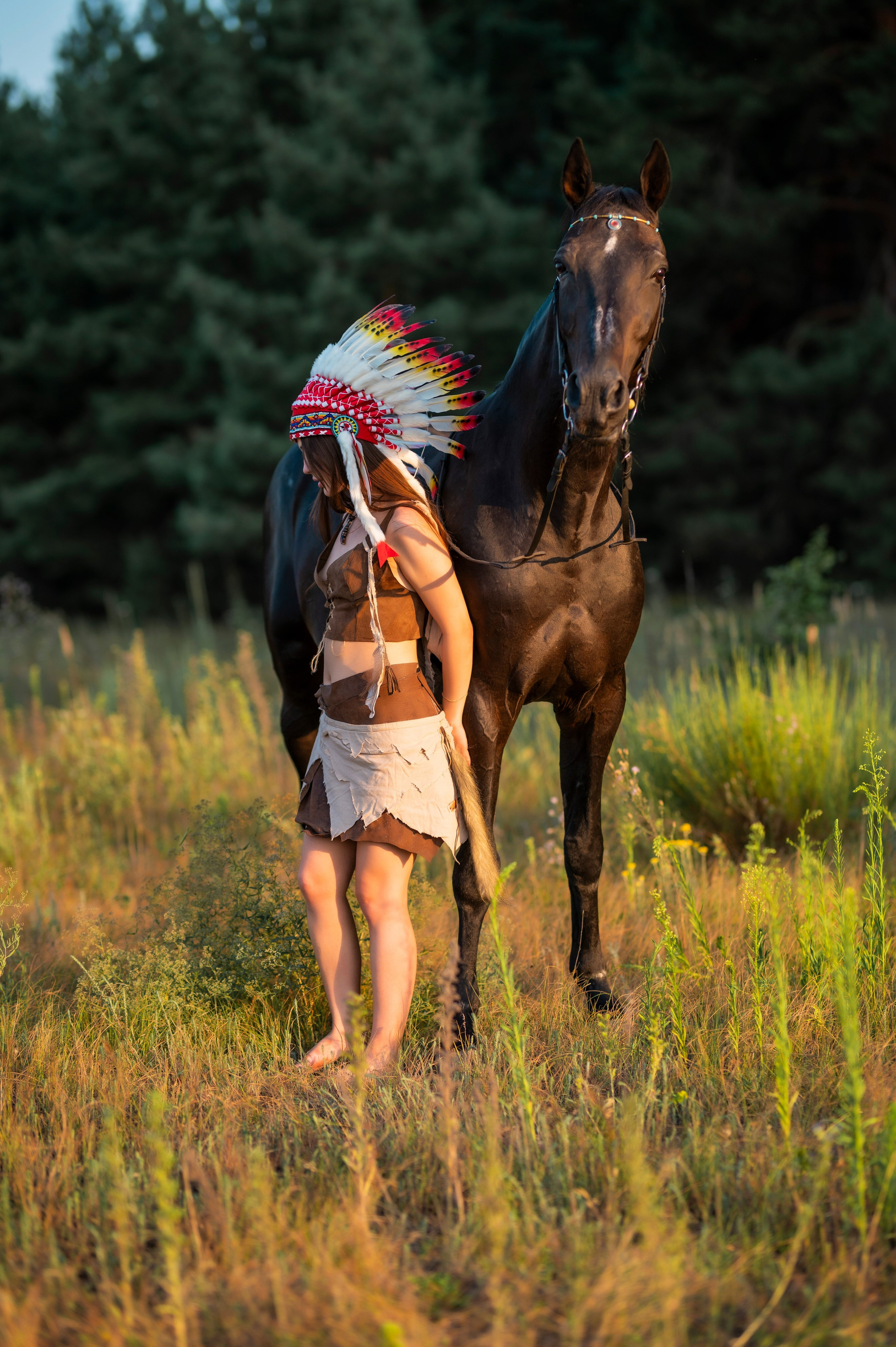 Пакахонтас. Bazarkom-photo.ru Фотограф Виктор Оськин в Старом Осколе