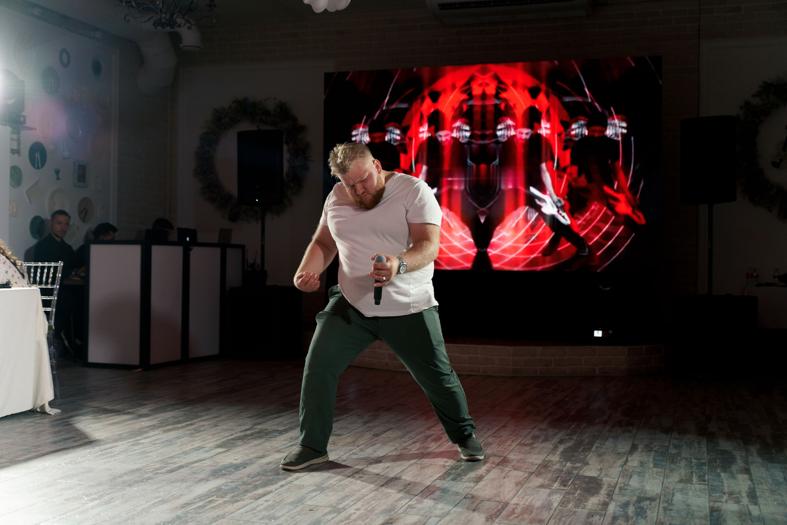 фотосессия свадебного банкета