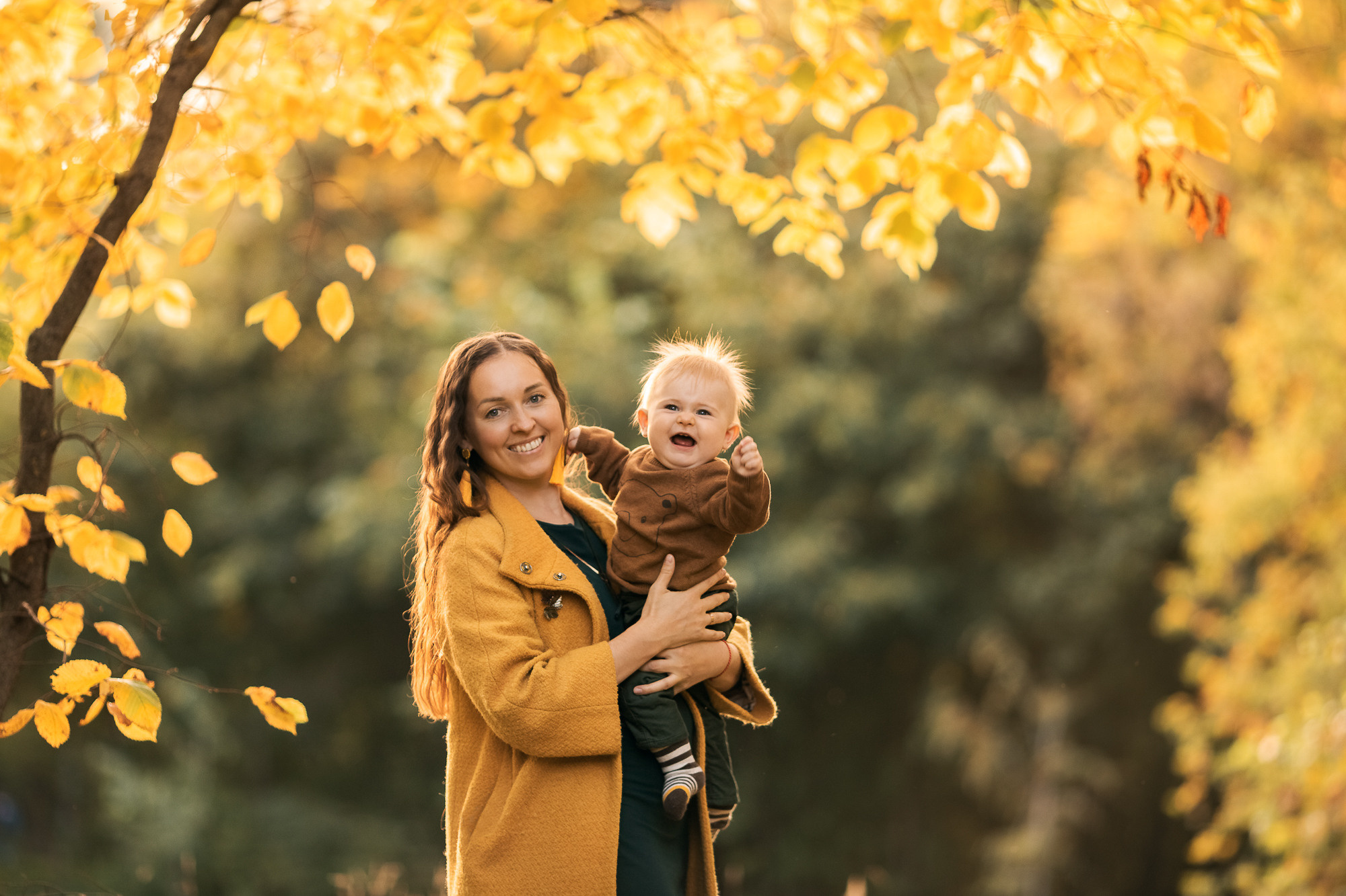 Осенние фотосессии. Фотограф на Крещение, Венчание в Москве Ирина Шамина