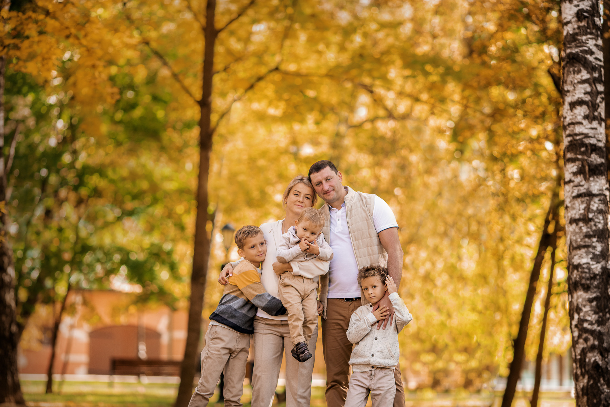 Осенние фотосессии. Фотограф на Крещение, Венчание в Москве Ирина Шамина