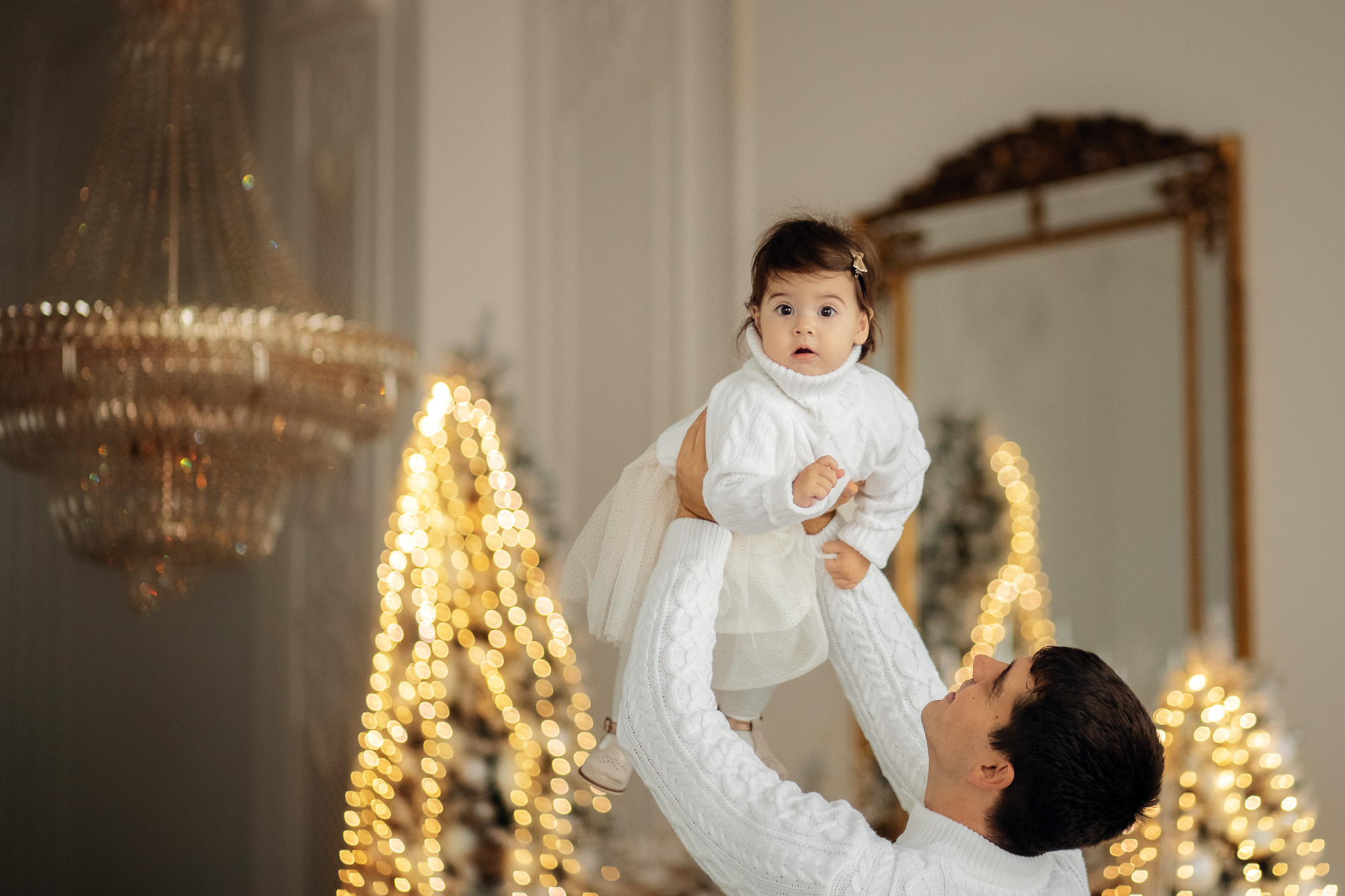 Новогодняя фотосессия. Фотограф на Крещение, Венчание в Москве Ирина Шамина