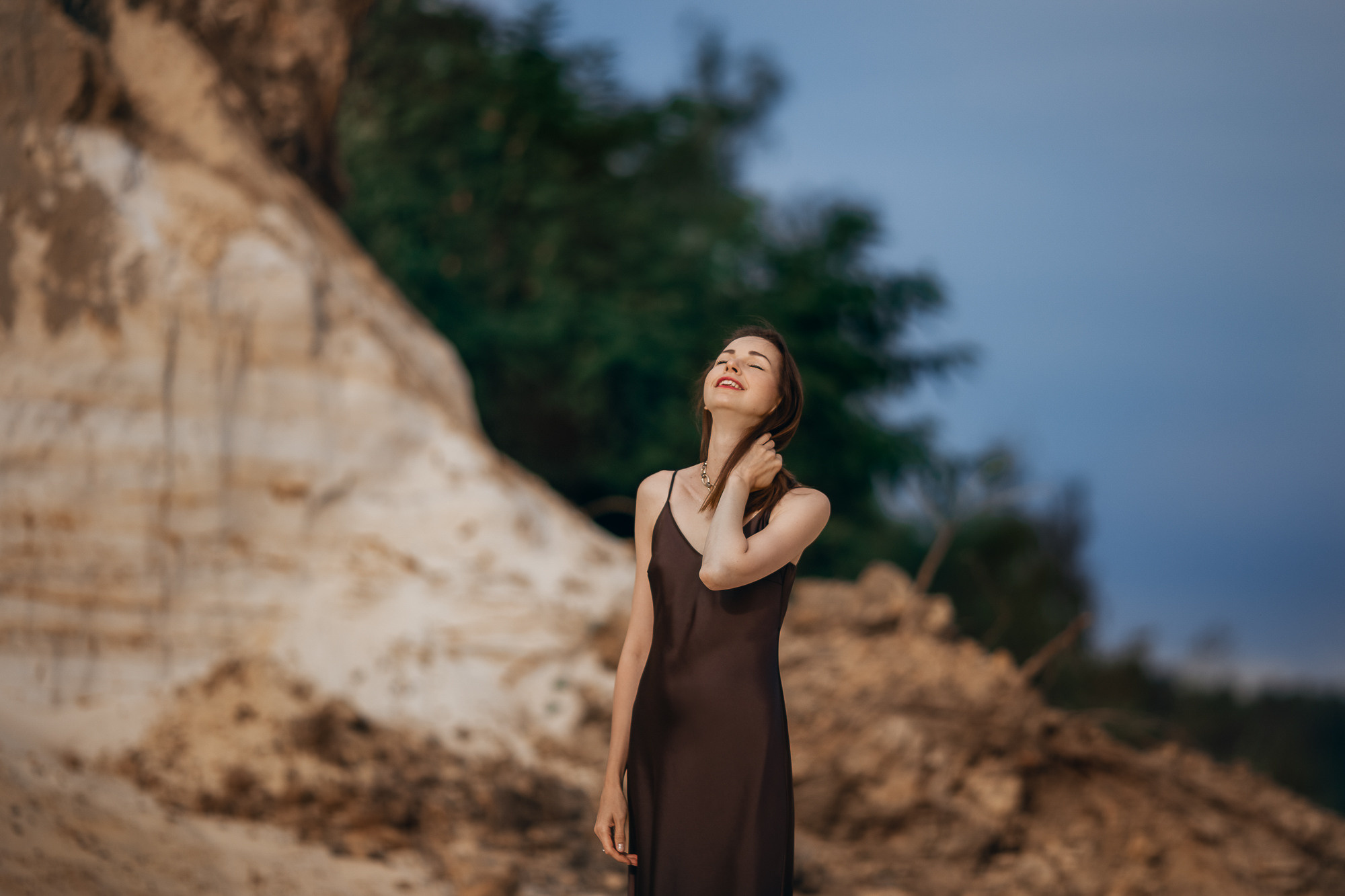 Фотосессия на Дзержинском карьере. Фотограф на Крещение, Венчание в Москве Ирина Шамина